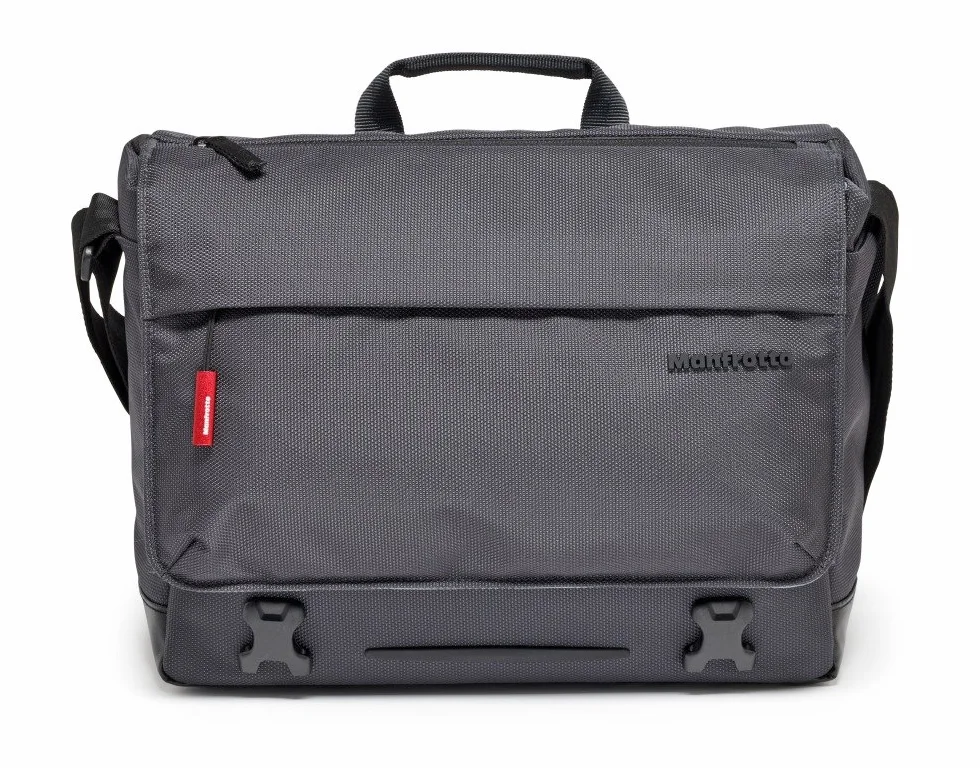 Manfrotto Manhattan Messenger Speedy 10 torba na aparat, wielofunkcyjna, do przenoszenia aparatu i akcesoriów, z wodoodpornego materiału, torba fotograficzna z kieszenią na komputer i tablet, z