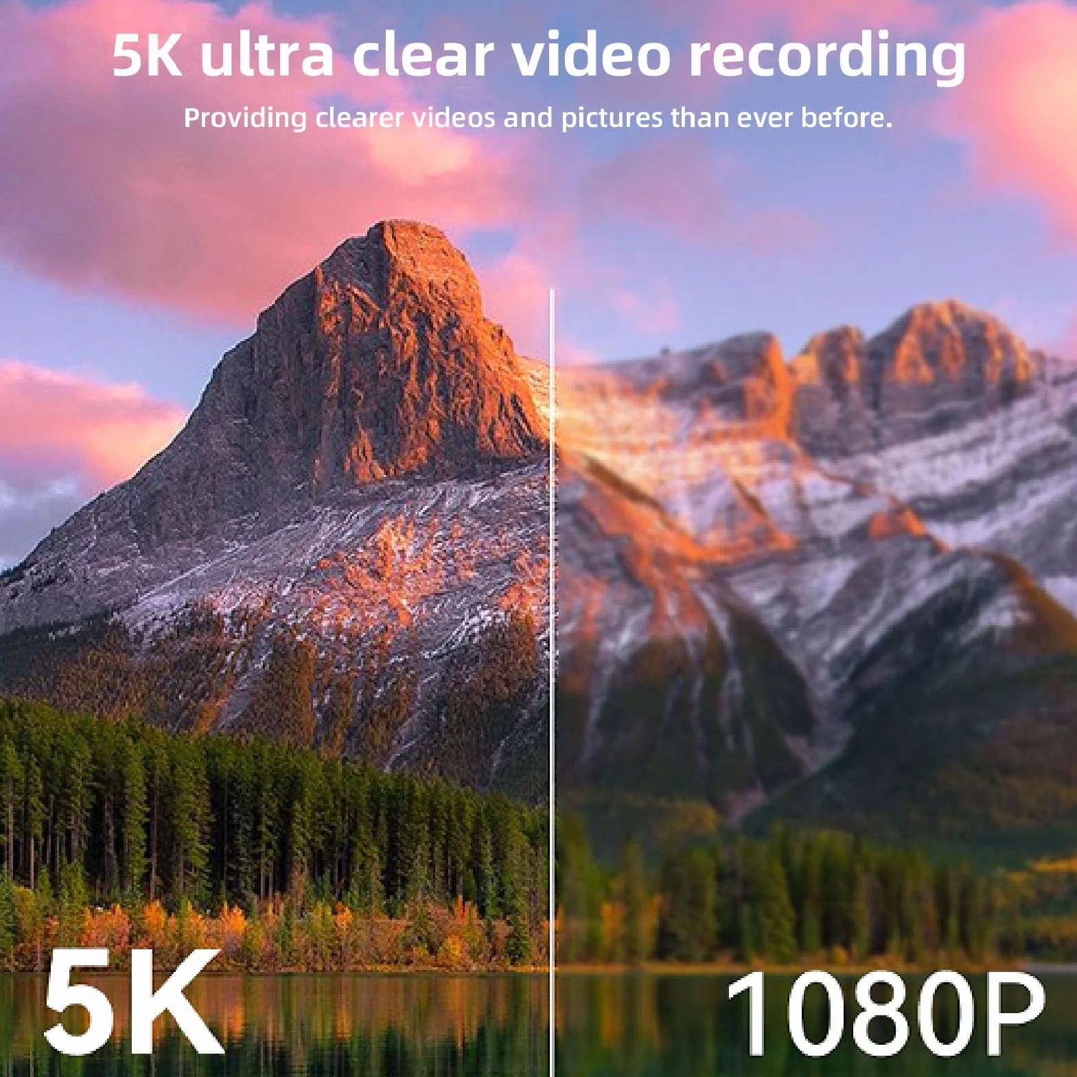 Aparat Cyfrowy, 5K 75MP Autofocus Wi -Fi Vedio Camera do Fotografii, z Ekranem Klapki 3 Cali 180 °, 18x Cyfrowy Zoom, Kompaktowy Mały Aparat dla Chłopców Dziewczyn (32GB)