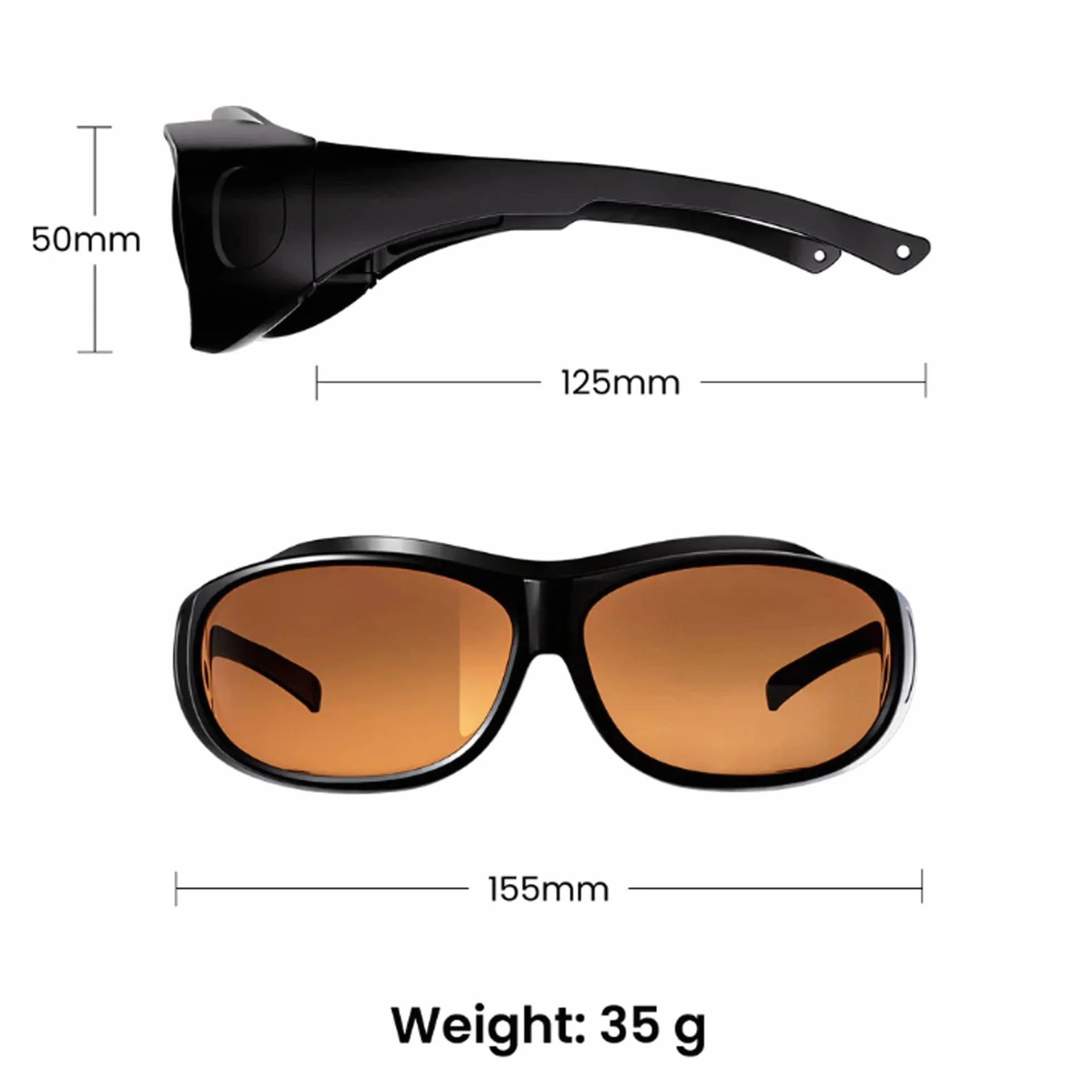 Revopoint Okulary ochronne laserowe, pełna ochrona laserowa od 200 do 460 nm, laserowe okulary ochronne do MetroX, MetroY, MetroY Pro, Trackit, MetroX Pro skanera 3D