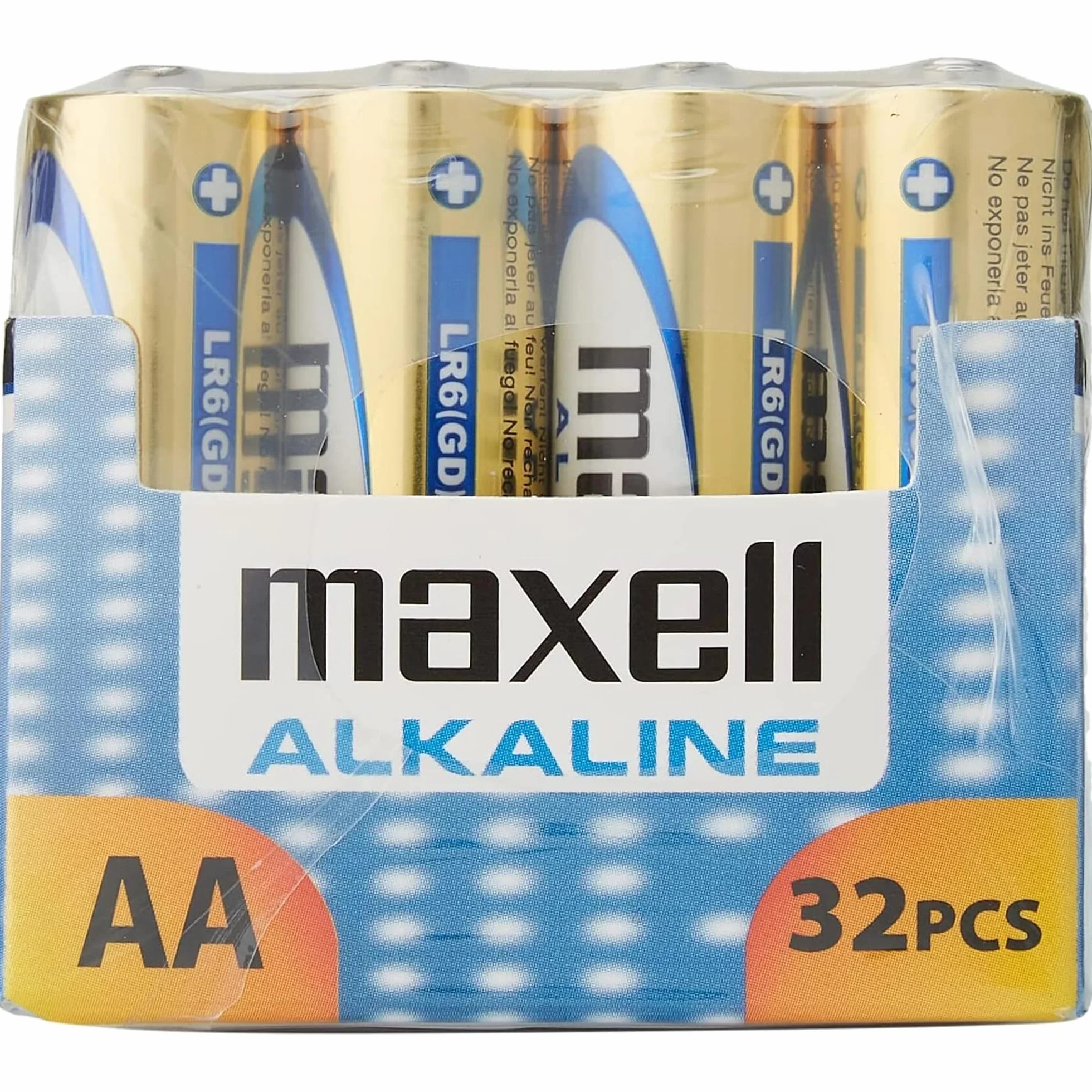 Maxell LR6 AA baterie alkaliczne opakowanie 32 szt.