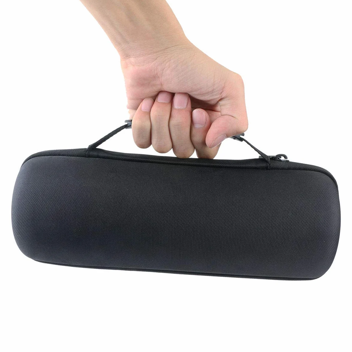 co2CREA Twardy futerał podróżny dla JBL Flip 6 / JBL Flip 5 Przenośny głośnik Bluetooth (pudełko pojedyncze) (Flip 6/5 etui, czarny+blau)