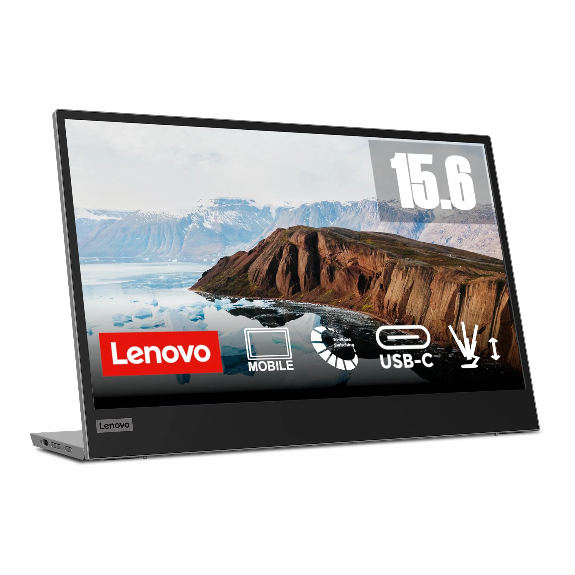 Lenovo L15 Mobilny monitor 15,6 cala FHD 1080p IPS USB Type-C czarny