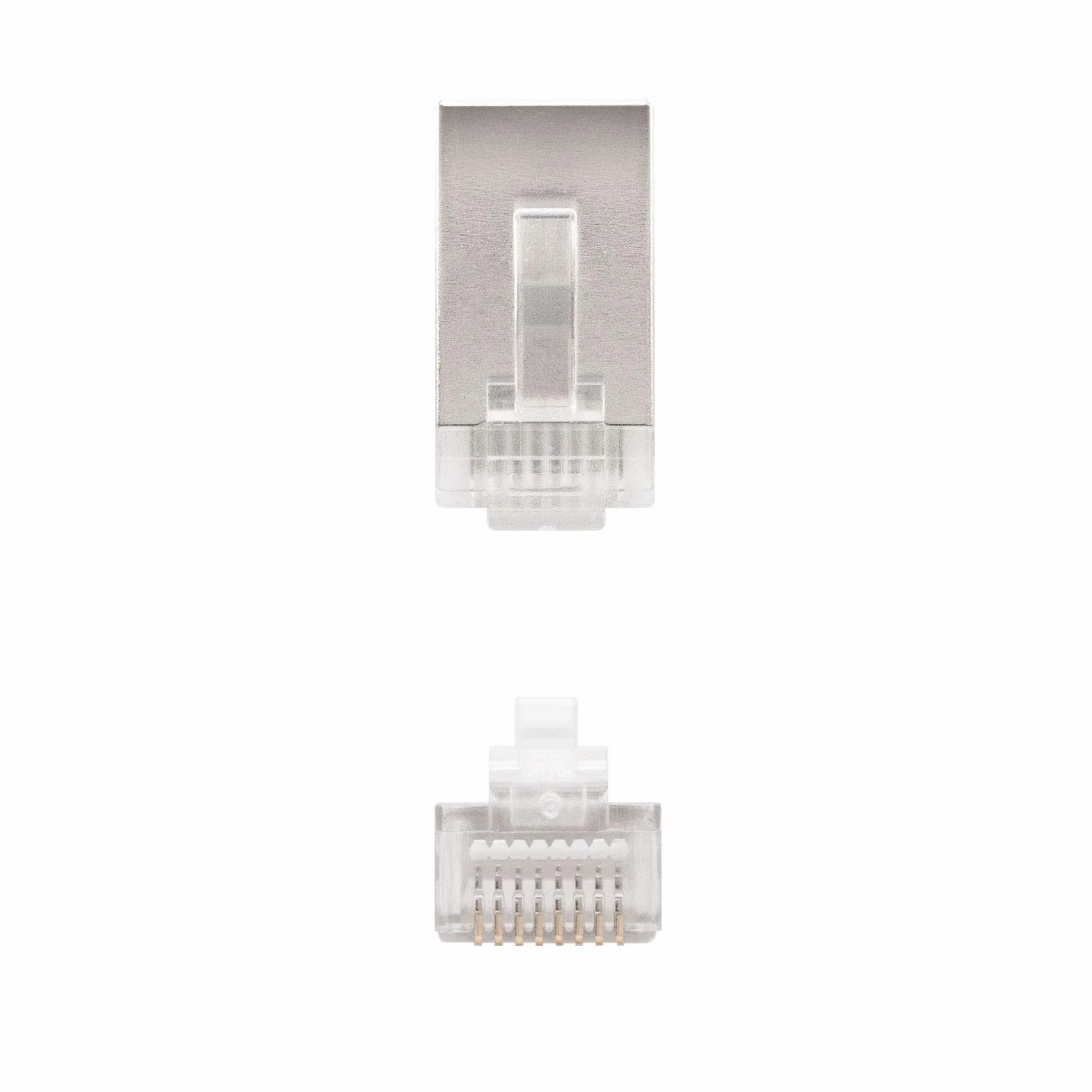 Nanocable 10.21.0103 - przyłącze do kabla sieciowego RJ45 Ethernet, 8-żyłowy CAT.5e FTP, worek z 10 jednostkami