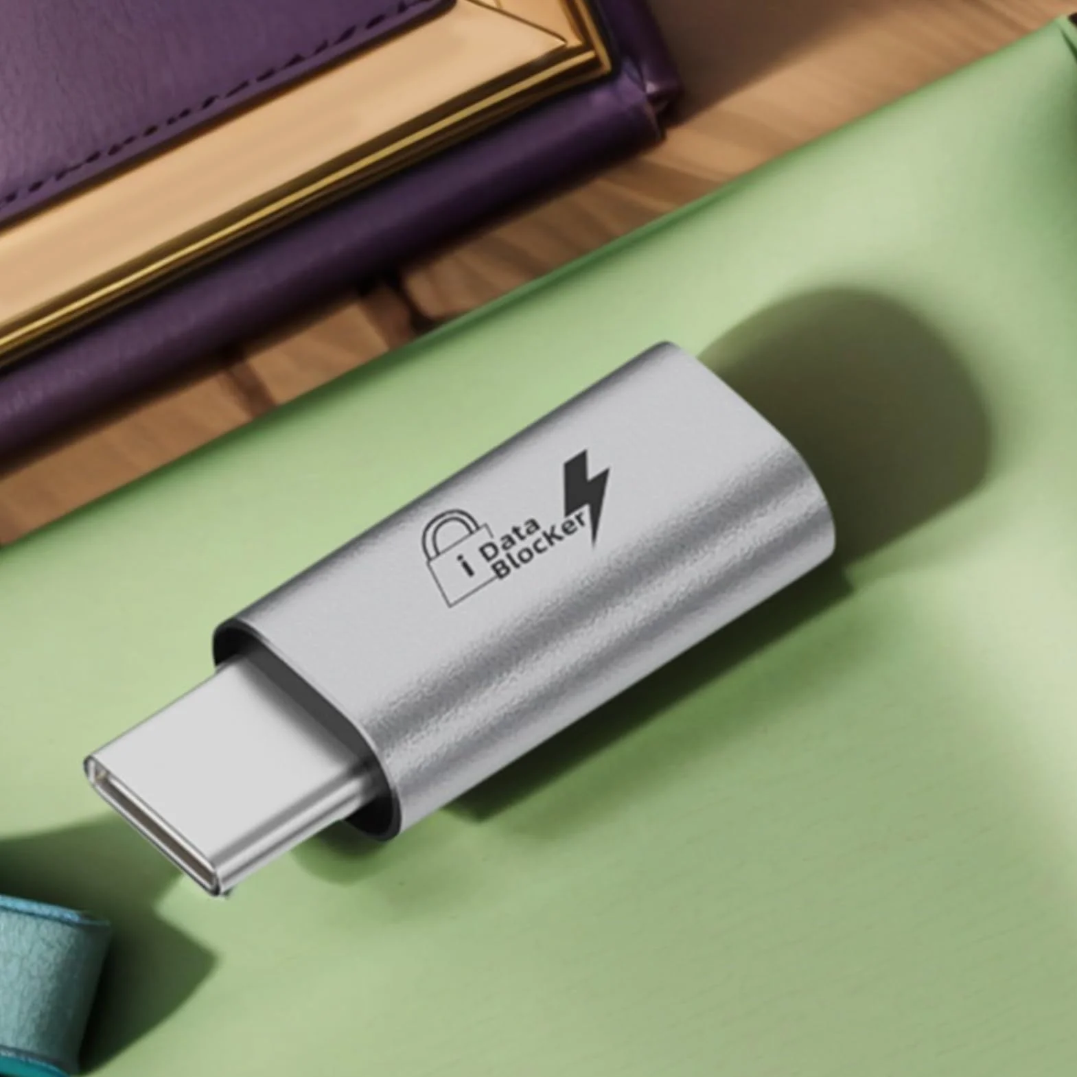 Générique USB C Data Blocker Ochraniacz Tablety Bezpieczny adapter USB Type-C