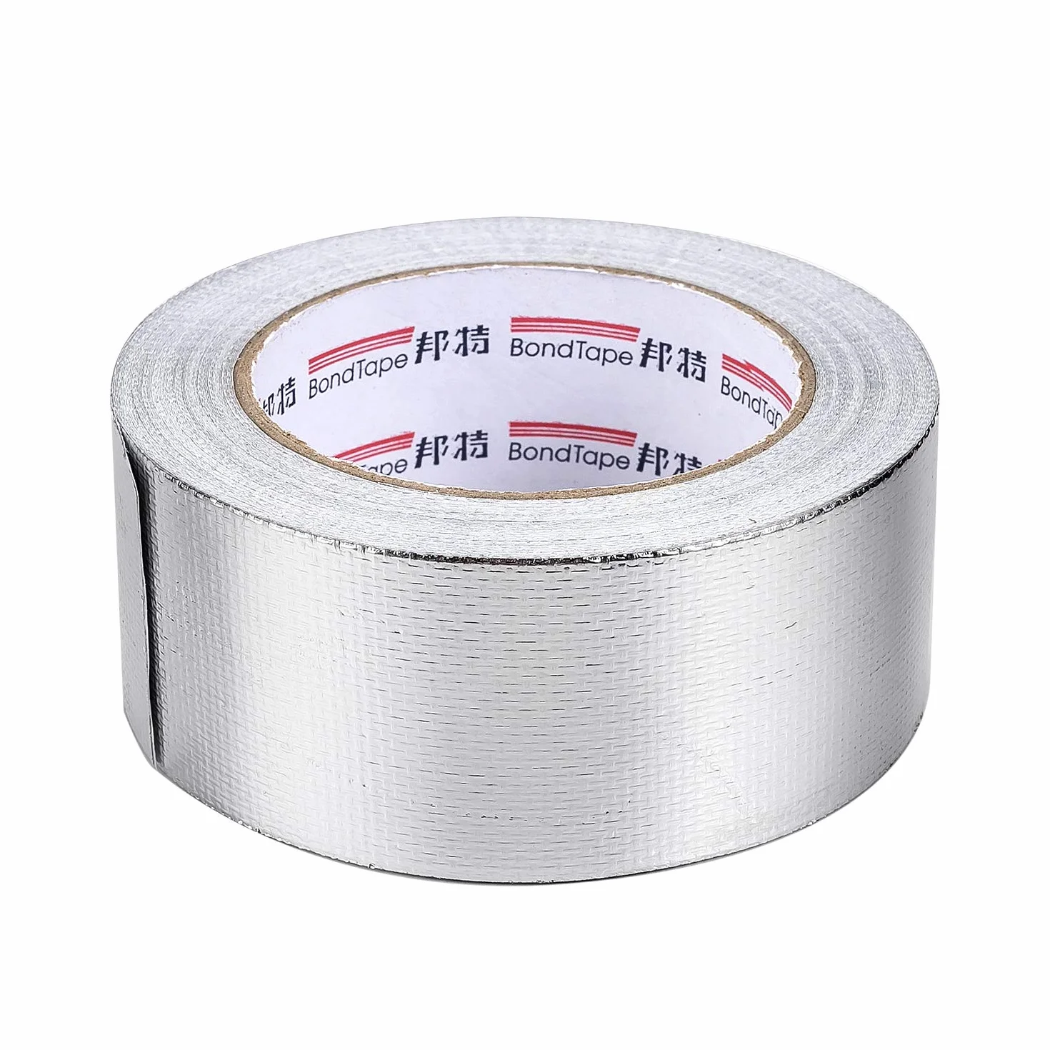 Taśma samoprzylepna, taśma aluminiowa, odporna na ciepło ochrona termiczna, odporna na rozdarcie. Szeroka taśma aluminiowa uszczelniająca z tkaniną z siatki szklanej do uszczelniania izolacji 5 cm *