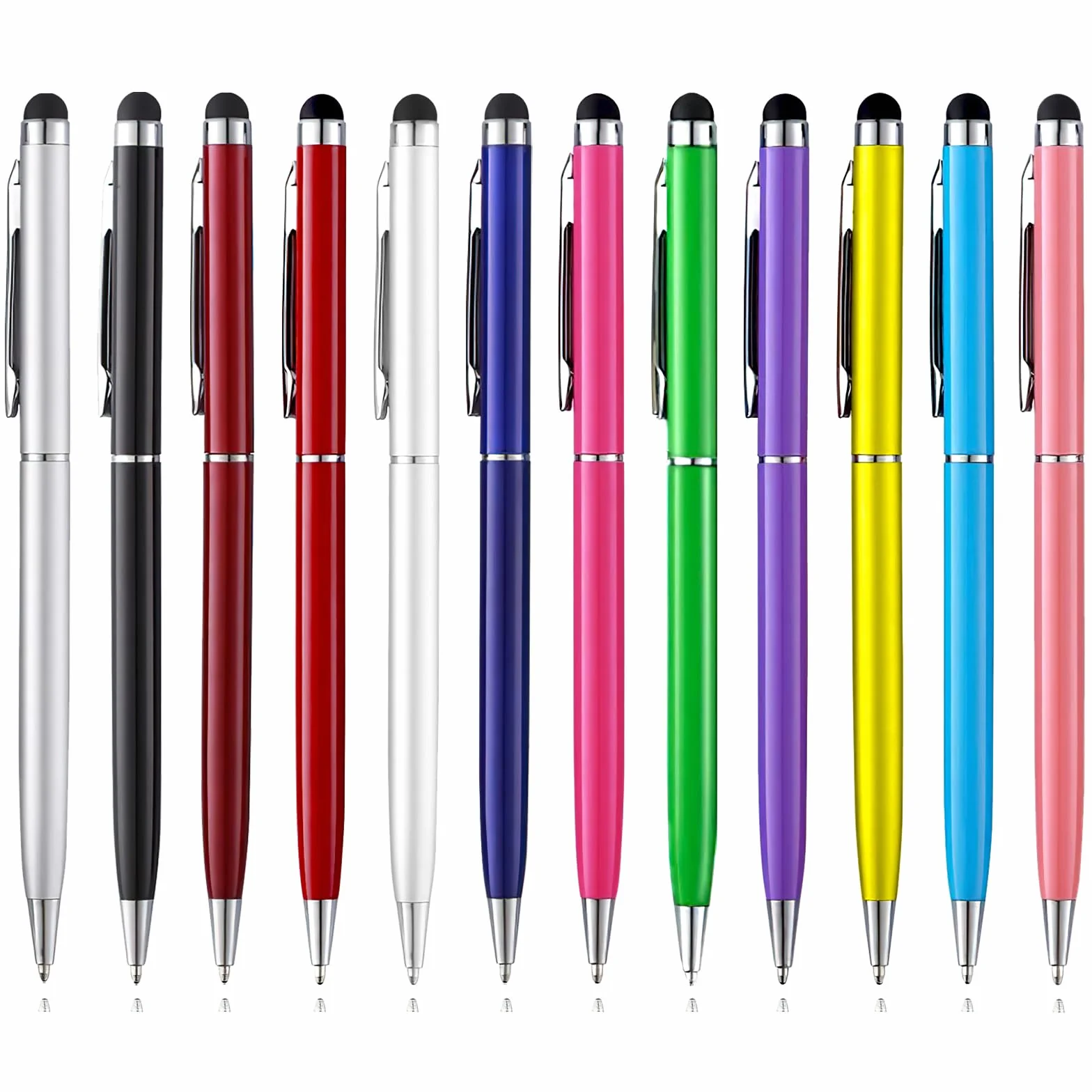 Pióro do tabletu dla każdego, pojemnościowy ekran dotykowy do iPada, iPhone'a, Kindle, telefonu komórkowego, Samsung Galaxy