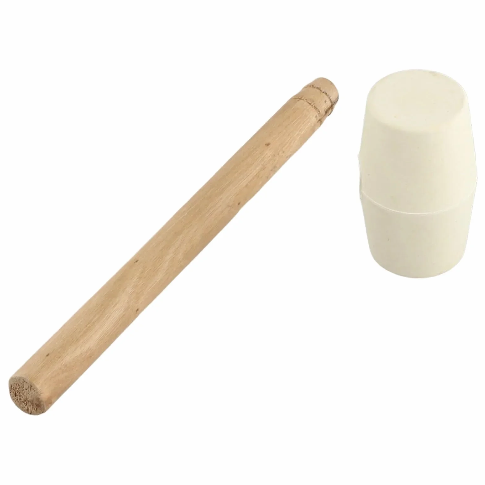 młotek gumowy, 260x80mm Gumowy młotek do montażu płytek podłogowych Dekoracyjny gumowy z drewnianym uchwytem Narzędzia ręczne