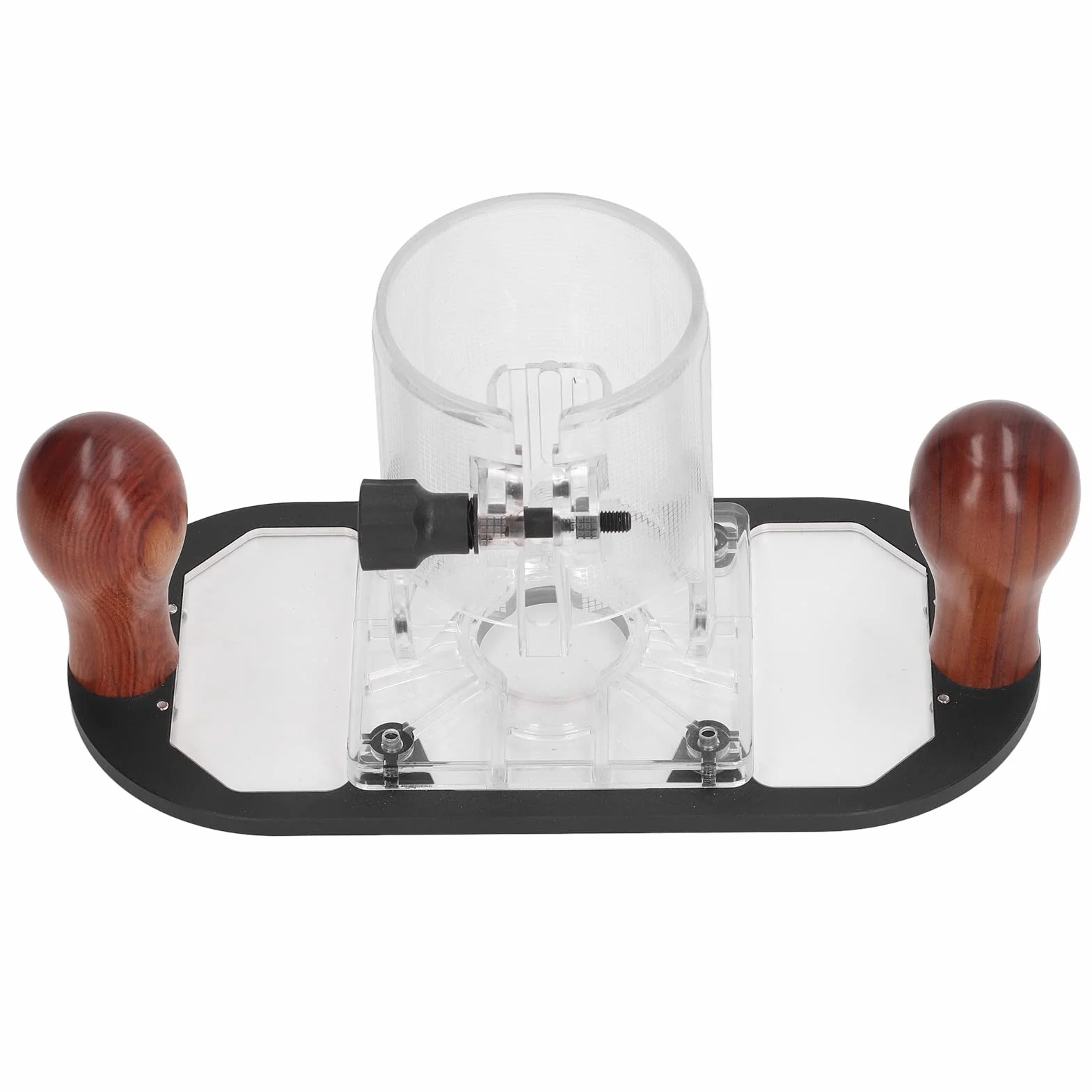 Podstawa trymera do obróbki drewna ochronna przezroczysty plastikowy router elektronarzędzie akcesoria DIY