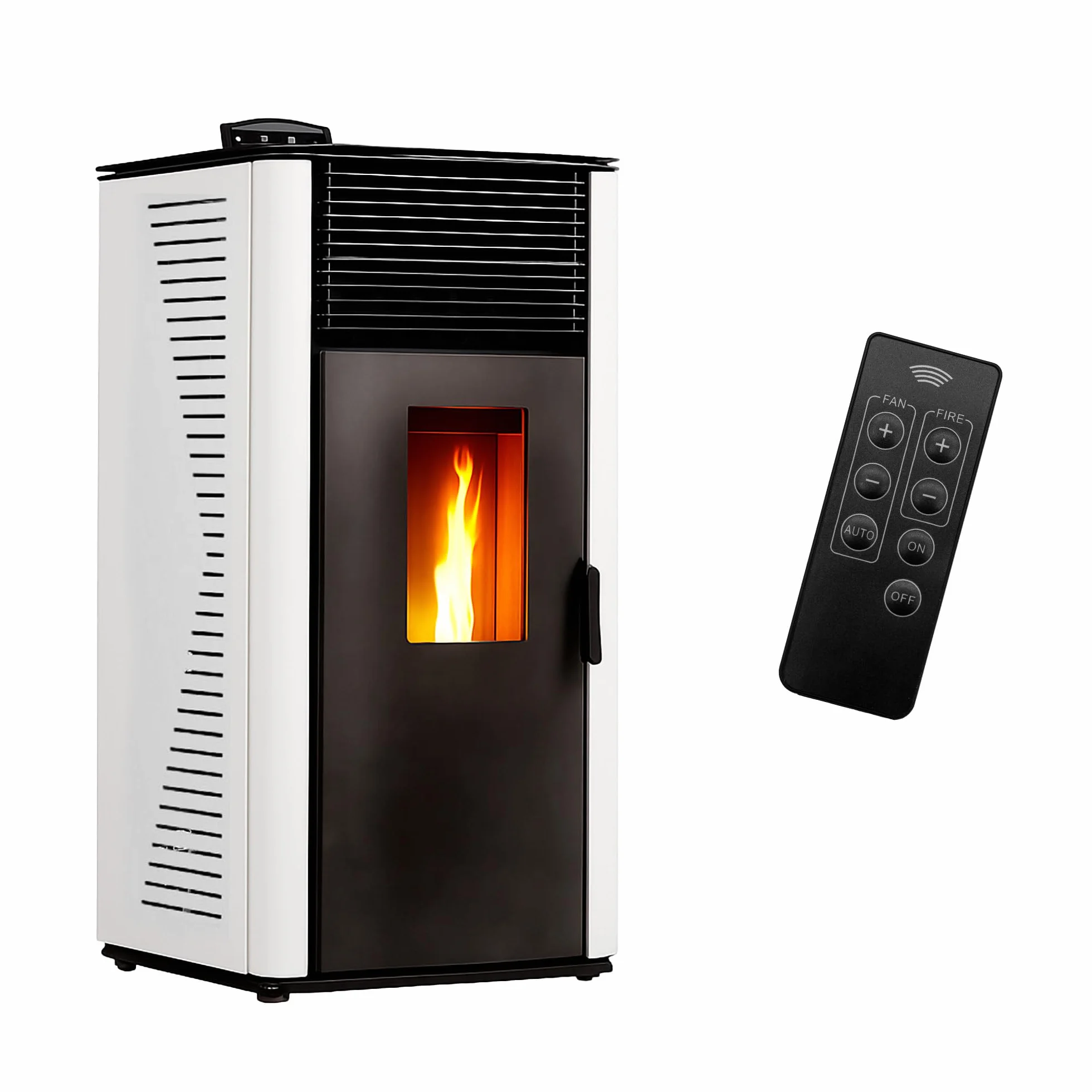 Anita piec na pellet 12 kW Biały Sannover
