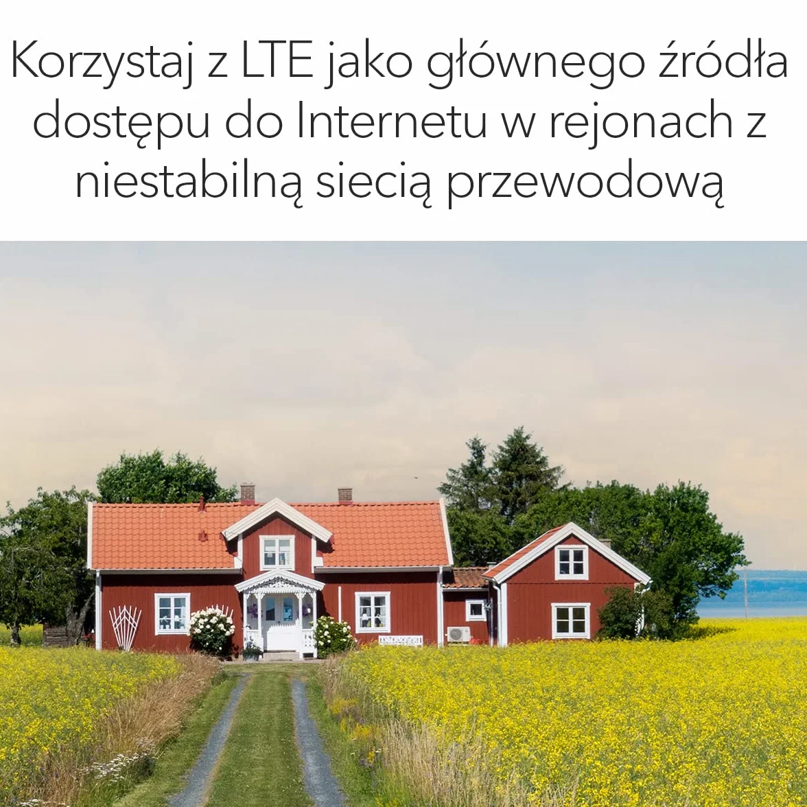 Netgear LTE 4G LM1200 Modem, do 150 Mbit/s przy Pobieraniu, 2 Porty Gigabit LAN/WAN, Zintegrowany Modem 4G LTE Cat4, Kompatybilny ze Wszystkimi Europejskimi Kartami SIM