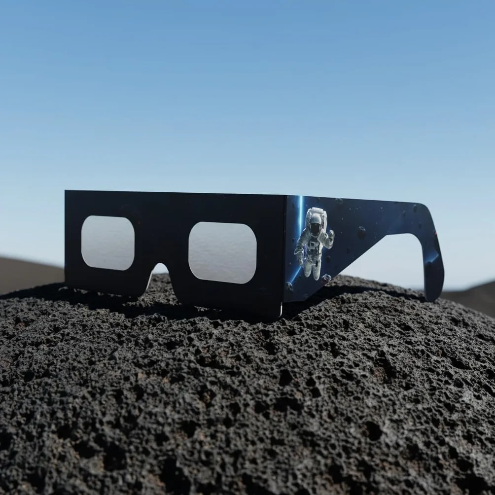Absolute Eclipse Okulary EVA Solar Eclipse Bulk Wholesale - ISO 12312-2 testowane i certyfikat CE - zalecany przez AAS producent UE - 2026 Eclipse Europe