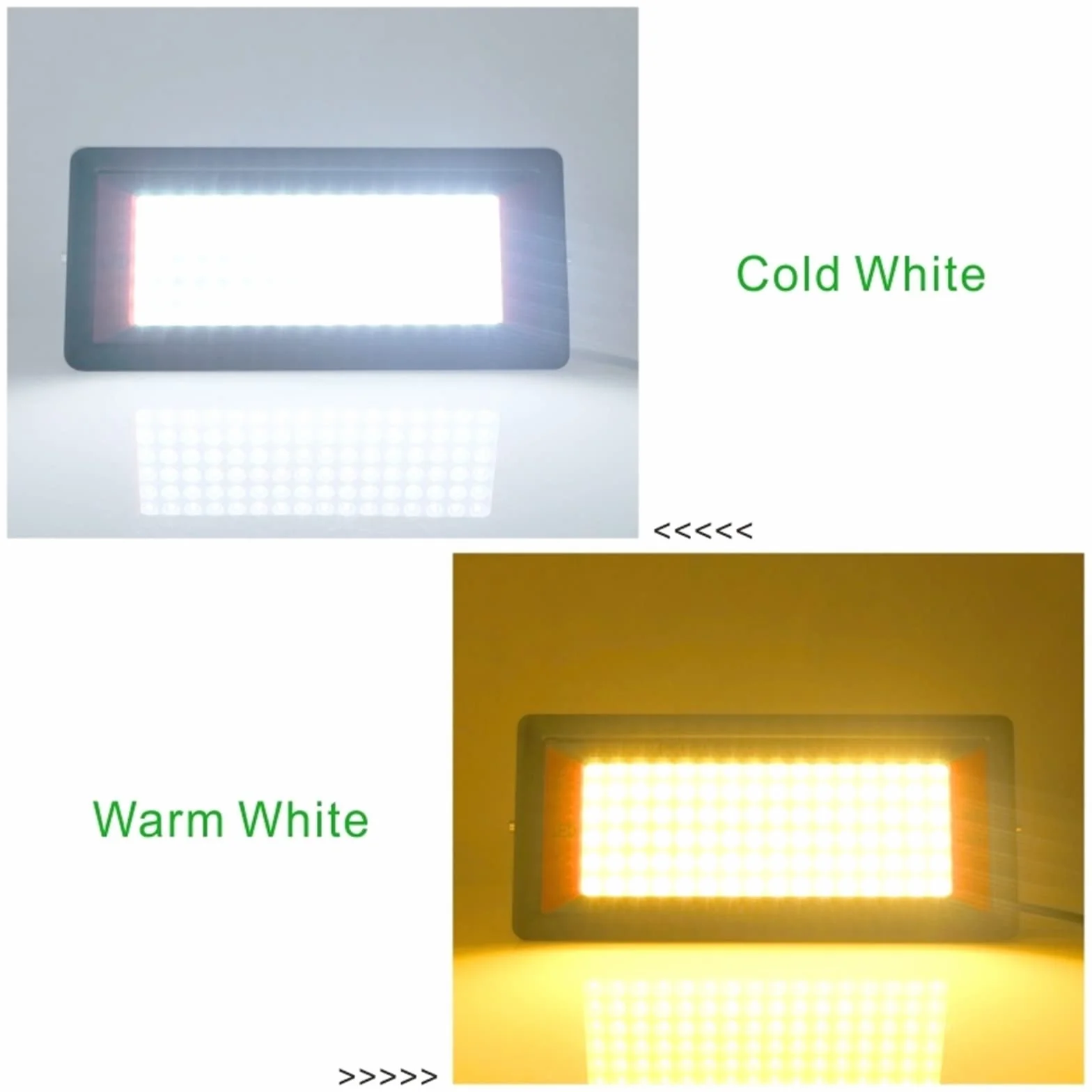 lampy solarne, Reflektor LED AC220V IP65 Lampa uliczna Oświetlenie krajobrazu Ogród(Warm White,50W WHITE SHELL AC 220V)