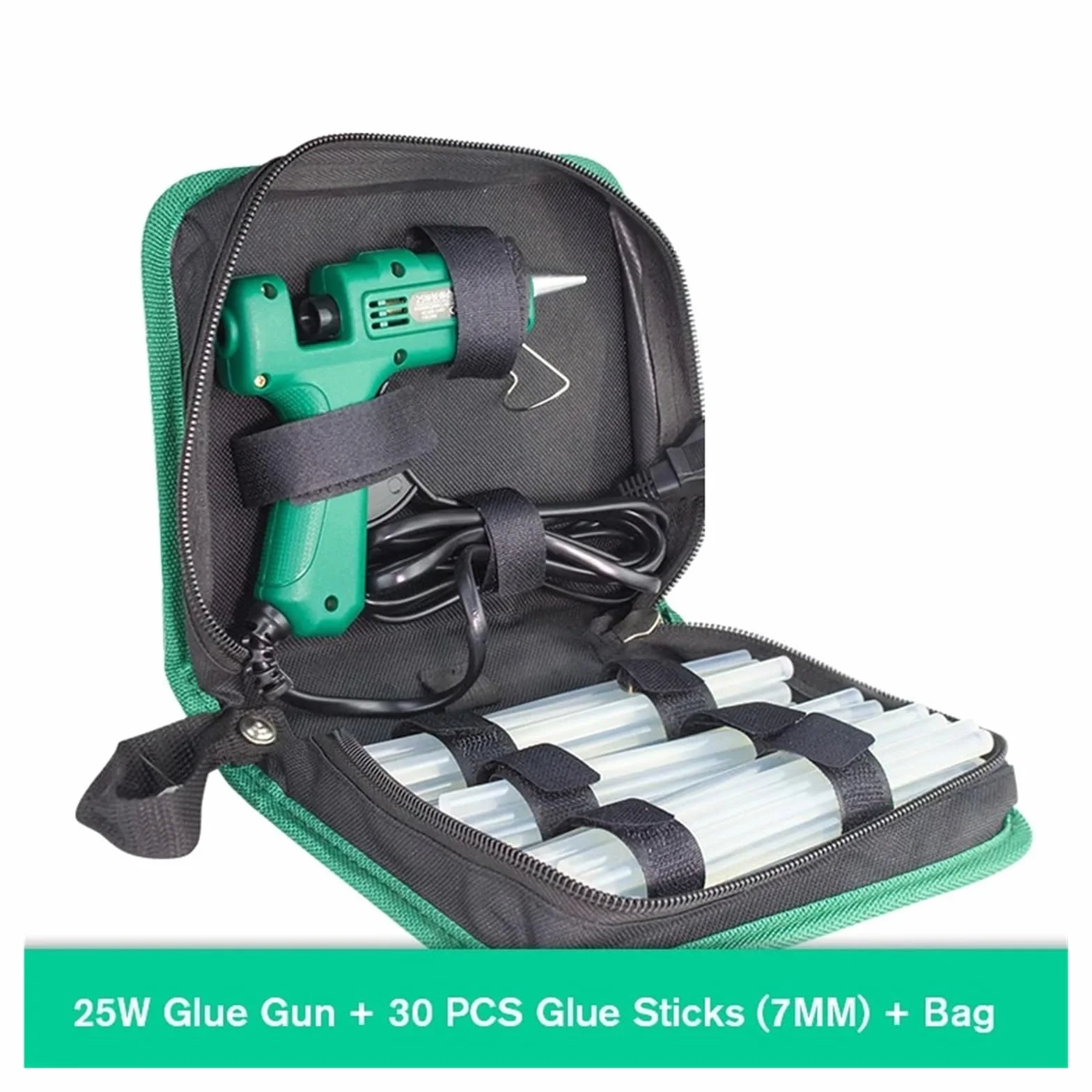 25W Pistolet Do Klejenia Na Gorąco Z 7MM Kleje W Sztyfcie Mini Przemysłowe Termo Elektryczne Opalarka Temperatura Rzemiosło Naprawa Narzędzie Majsterkowania Szybkie Nagrzewanie