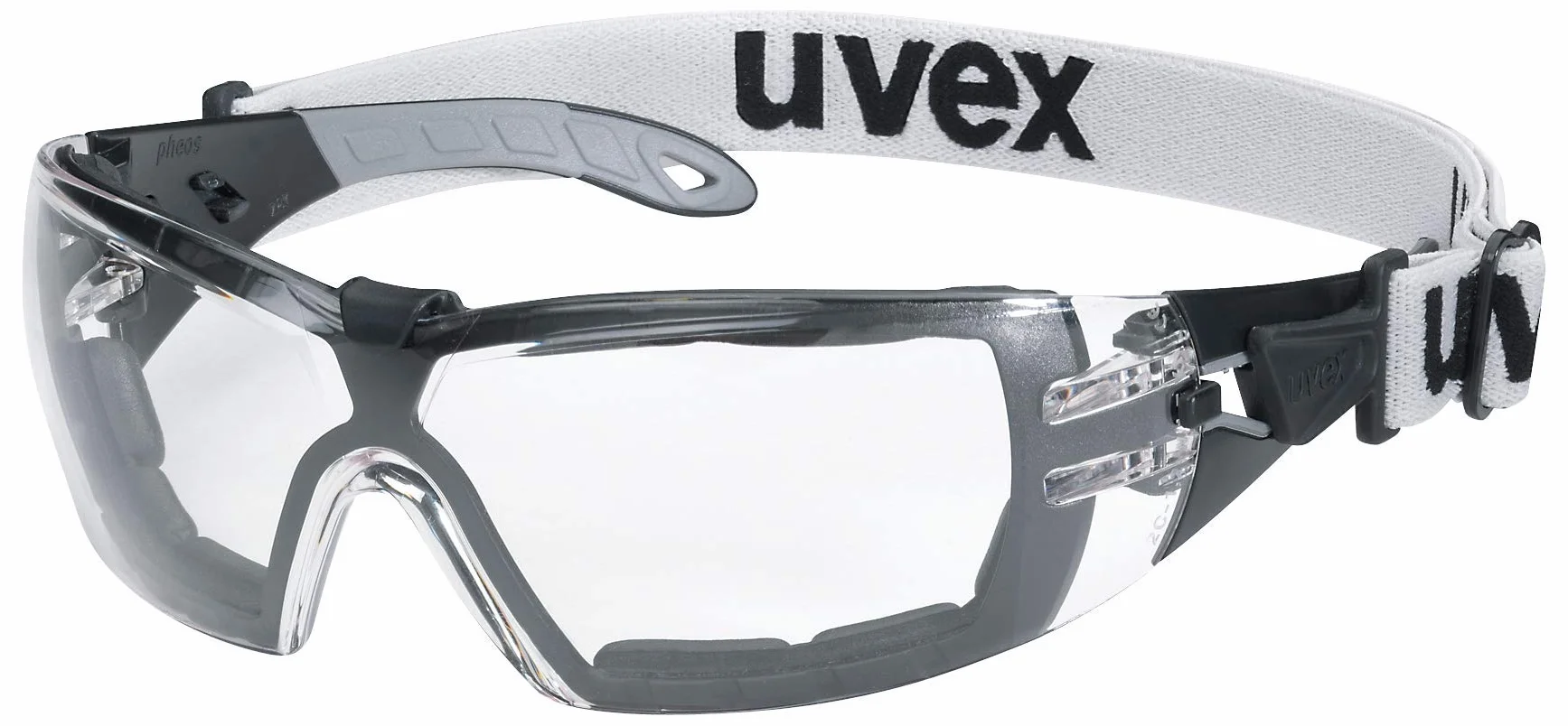 Uvex Pheos Guard Okulary, Szary, M