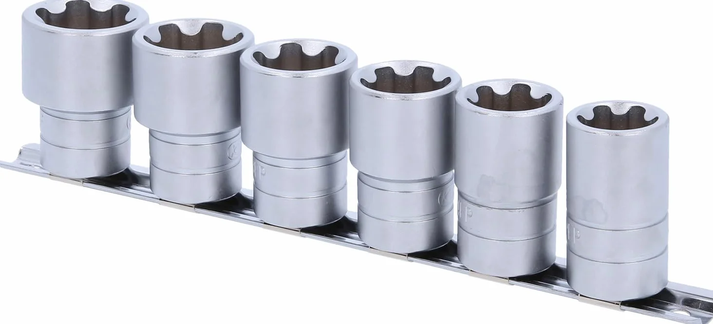 KS TOOLS 1/2" Torx-E-Plus zestaw kluczy nasadowych, 6-częściowy, EPL22-EPL32 (911.3135)