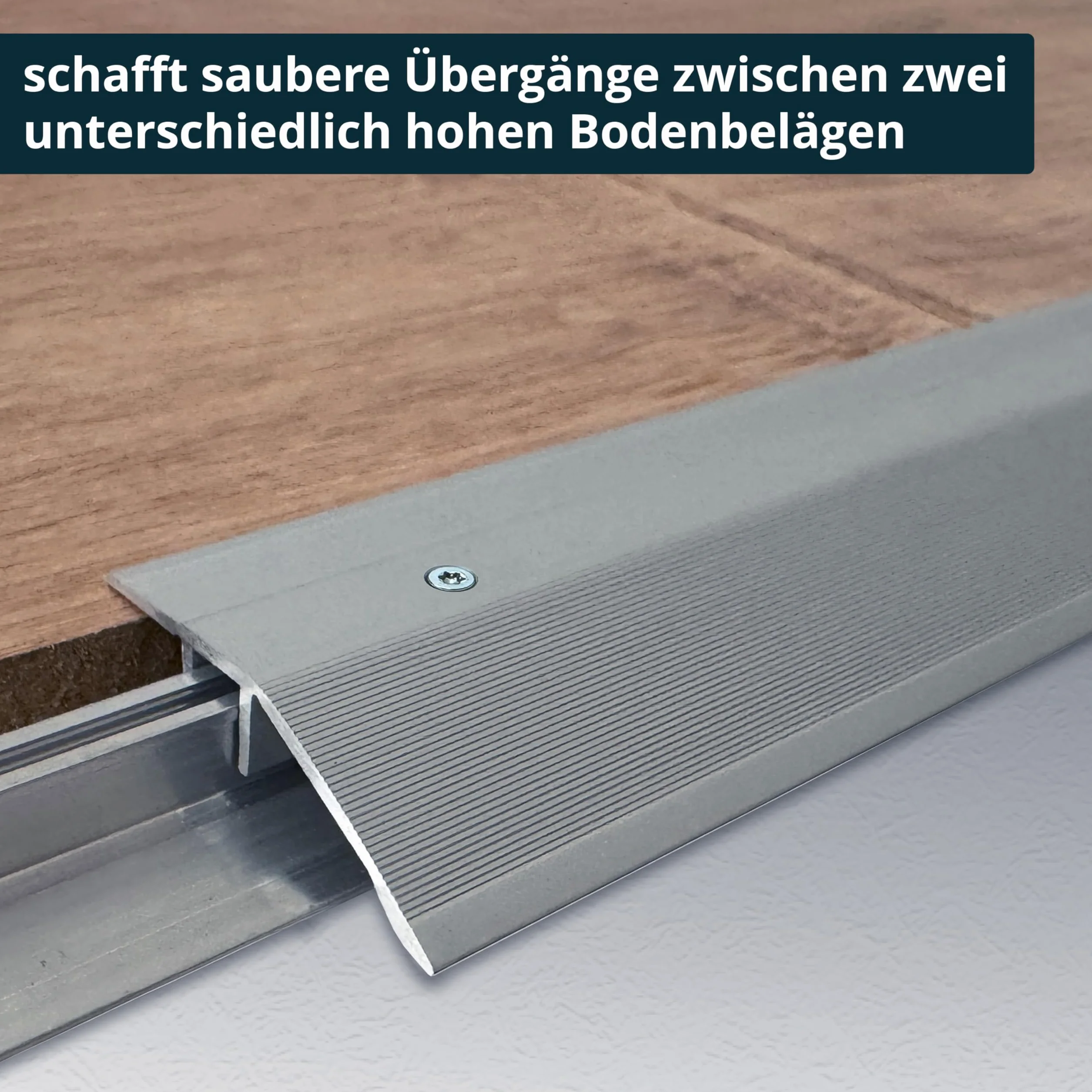 ufitec system profili do podłóg parkietowych i laminowanych, do podłóg o grubości od 7 do 15 mm