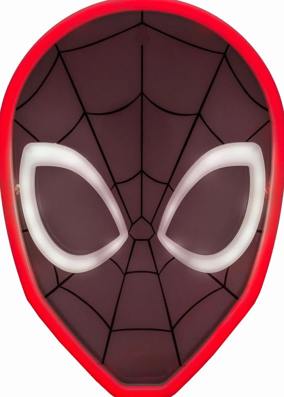 Paladone Spiderman lampa neonowa LED do montażu na ścianie, oficjalna licencja Marvel Accent Light dla chłopców i dziewcząt, do sypialni lub męskiej jaskini, superbohater, komiks, prezent