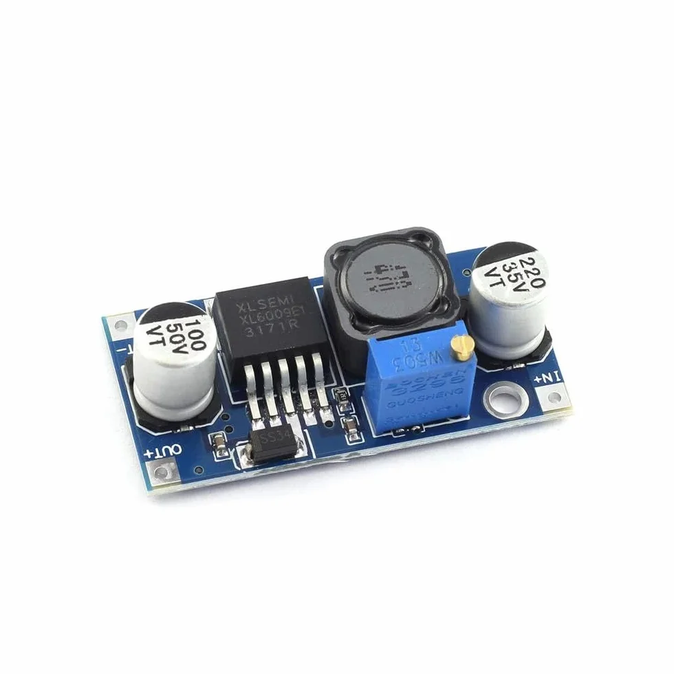 DollaTek XL6009 DC-DC -Step-Up pobór pr?du 3V-32V na 5V-35V 400kHz 4A Max