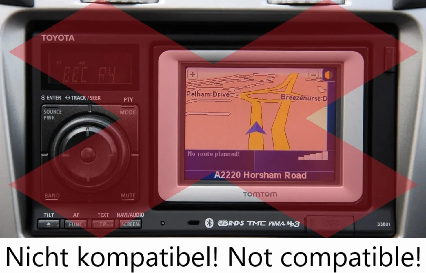 Interfejs audio BlueMusic Bluetooth 5+7 kompatybilny Toyota Avensis T22 Corolla E12 RAV4 2000-2005 Yaris P1 Land Cruiser J12 2003-2005 Lexus IS 200 GS 300 SC430 2001-2010
