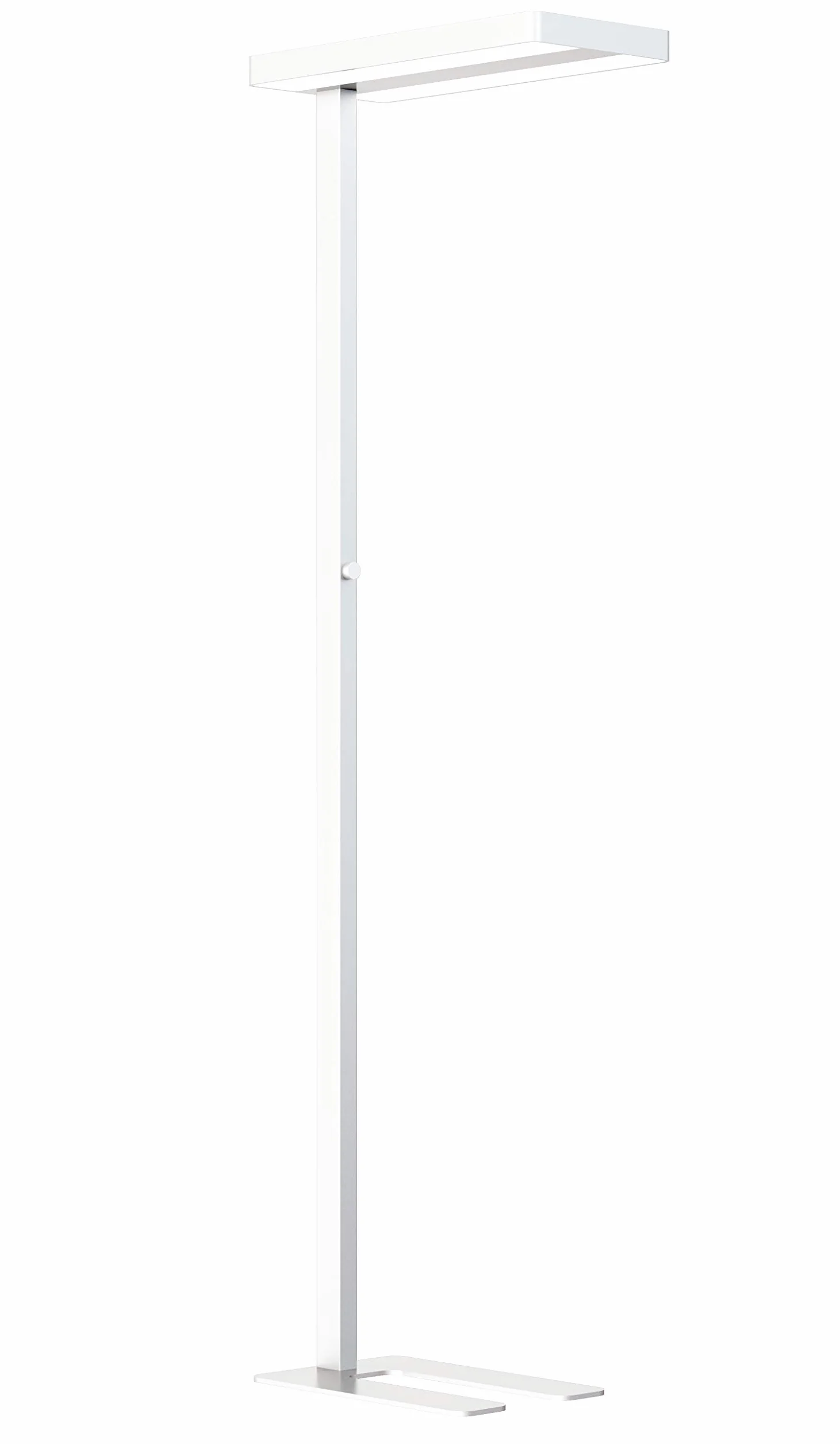 LED biuro miejsce pracy lampa stojąca Office 80 W neutralna biel idealne miejsce pracy ekranu (biała)