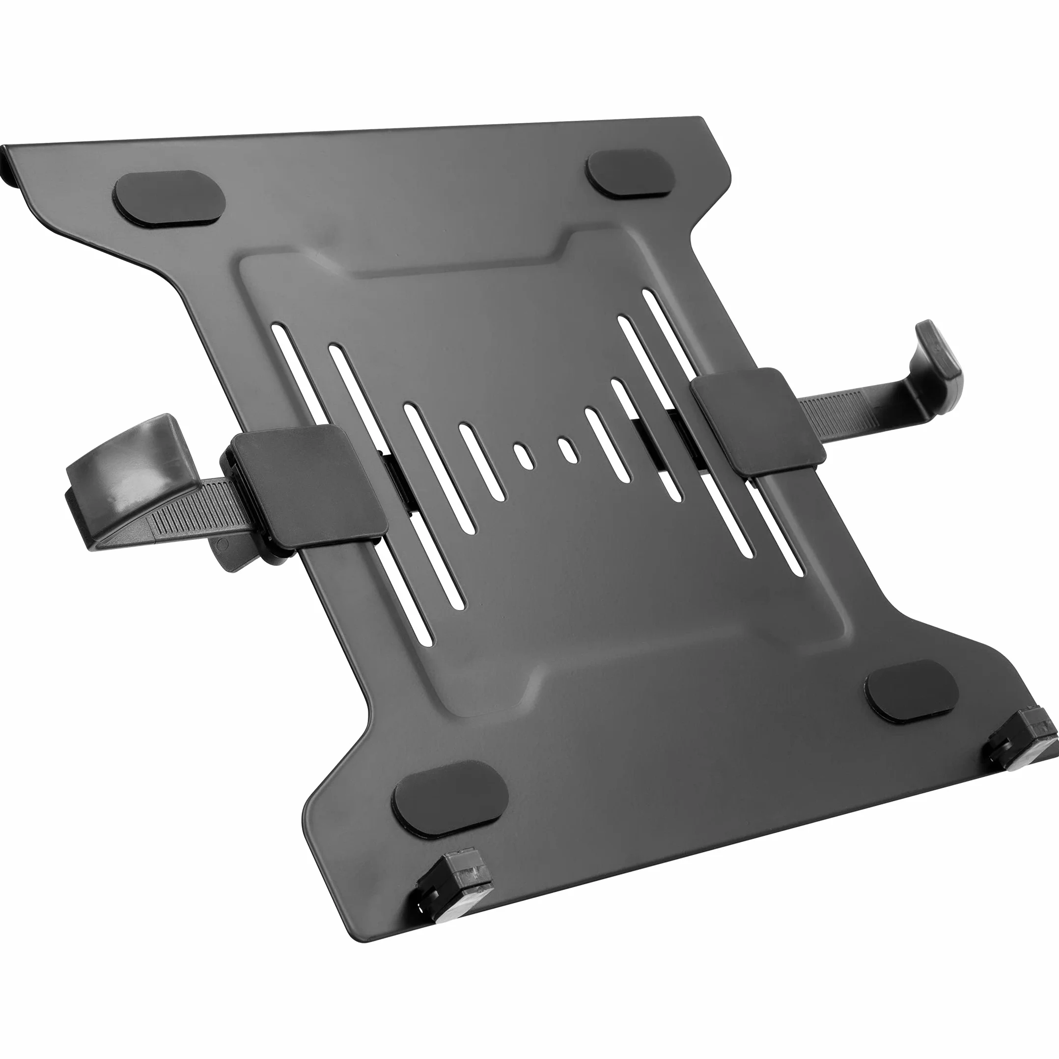 Attachment | Vented Notebook Tray | Laptop Tray Clamp for Monitor Stand 75mm & 100mm VESA