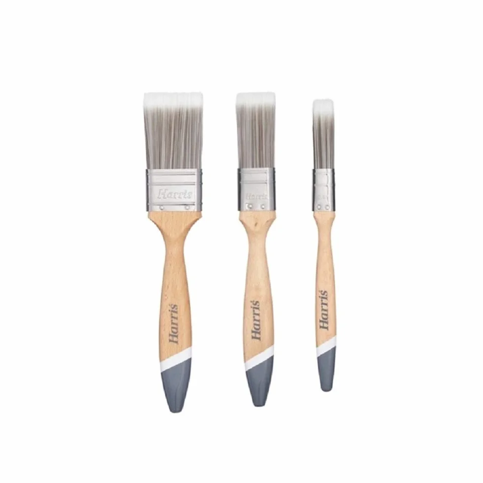 Harris Ultimate Wall & Sufitings Płaskie pędzle do malowania | 3 sztuki | 1,3 cm, 2,5 cm, 3,8 cm