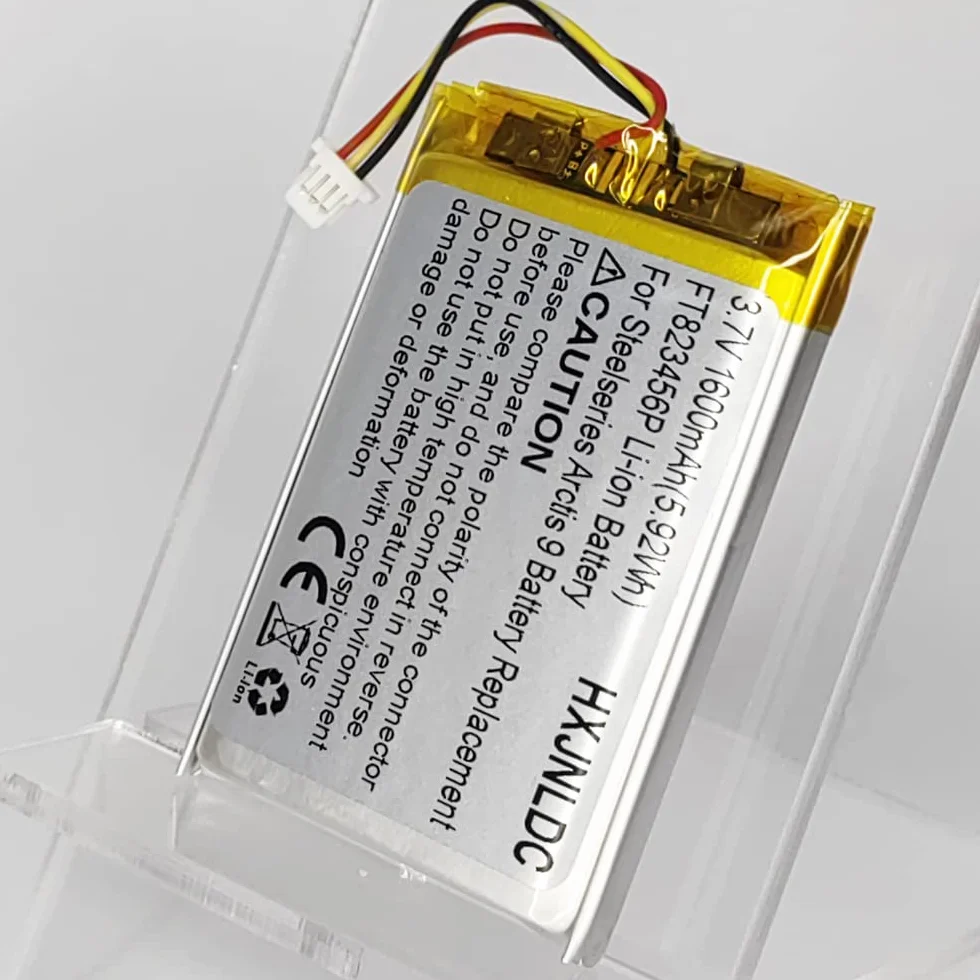Steelseries Arctis 9 Akumulator litowo-polimerowy DC 3,7 V 1600 mAh
