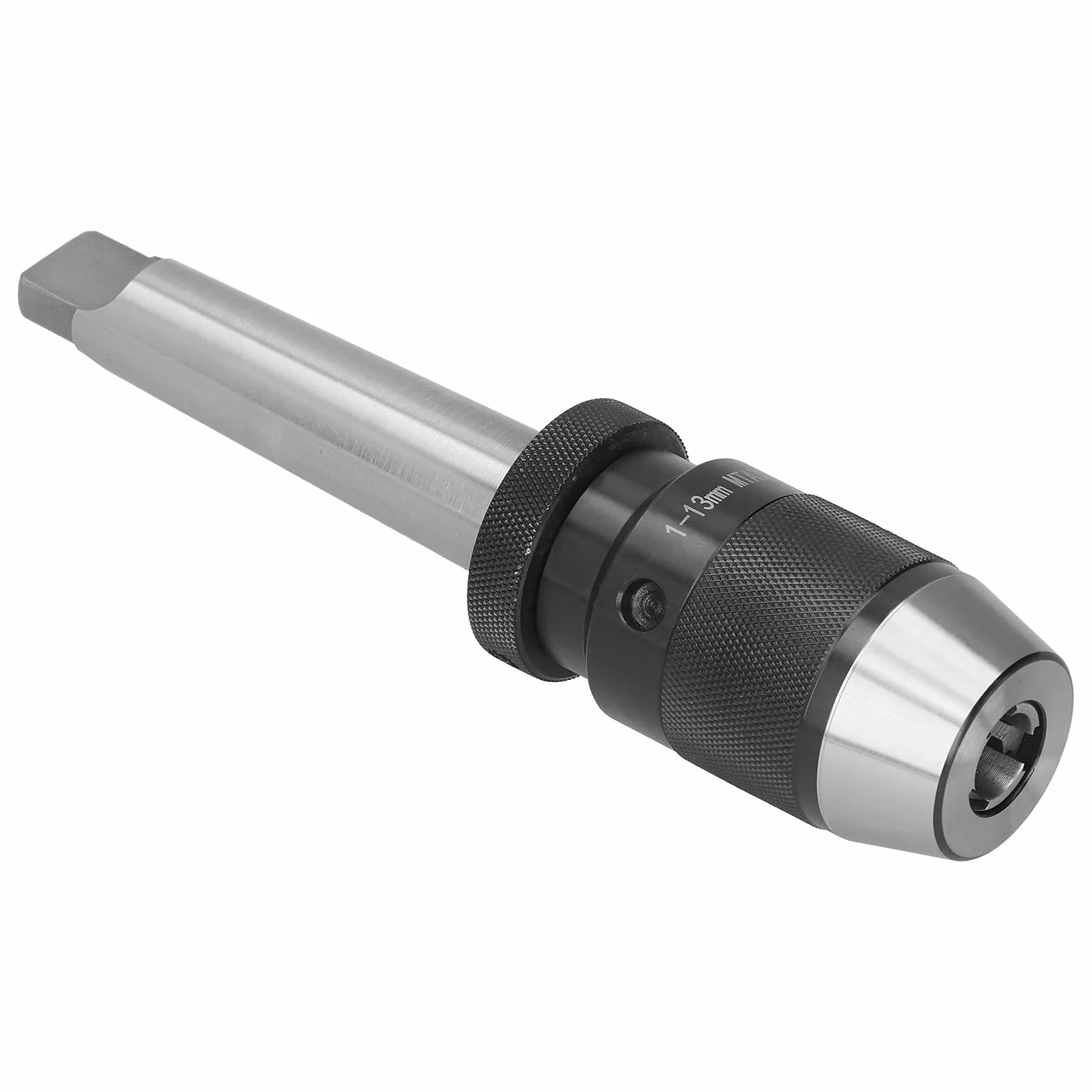1-13 mm MTA3 uchwyt wiertarski, samozaciskowy, prosty chwyt, jednoczęściowy, zintegrowany uchwyt do wiertarki elektrycznej o wysokiej dokładności zaciskania i wyjściu skrętnego