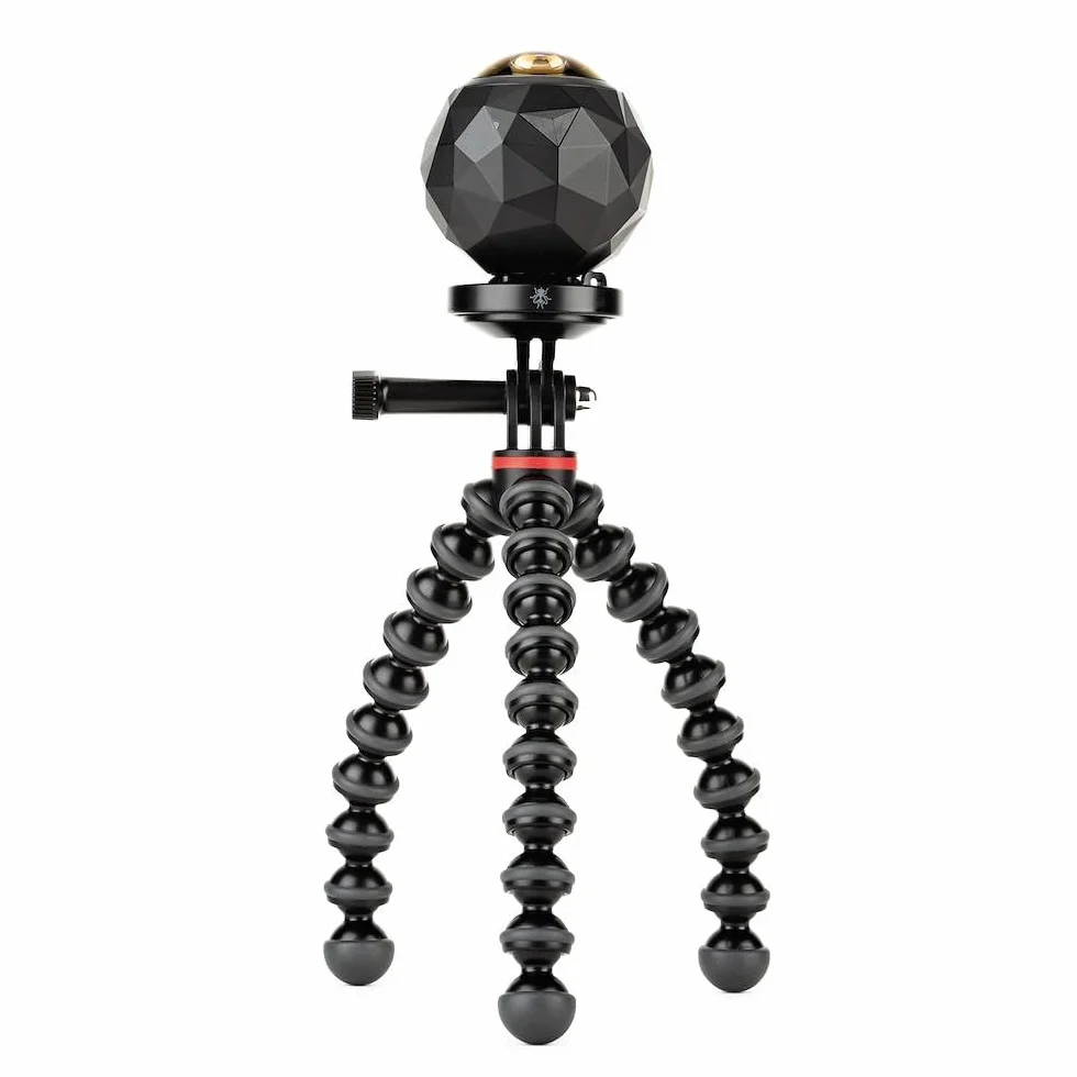 JOBY JB01516-BWW GorillaPod 500 Action flexibles Ministativ (mit Stiftbefestigung für GoPro, 360-Grad-Kameras und andere Action-Kameras, Traglast bis zu 500 g)