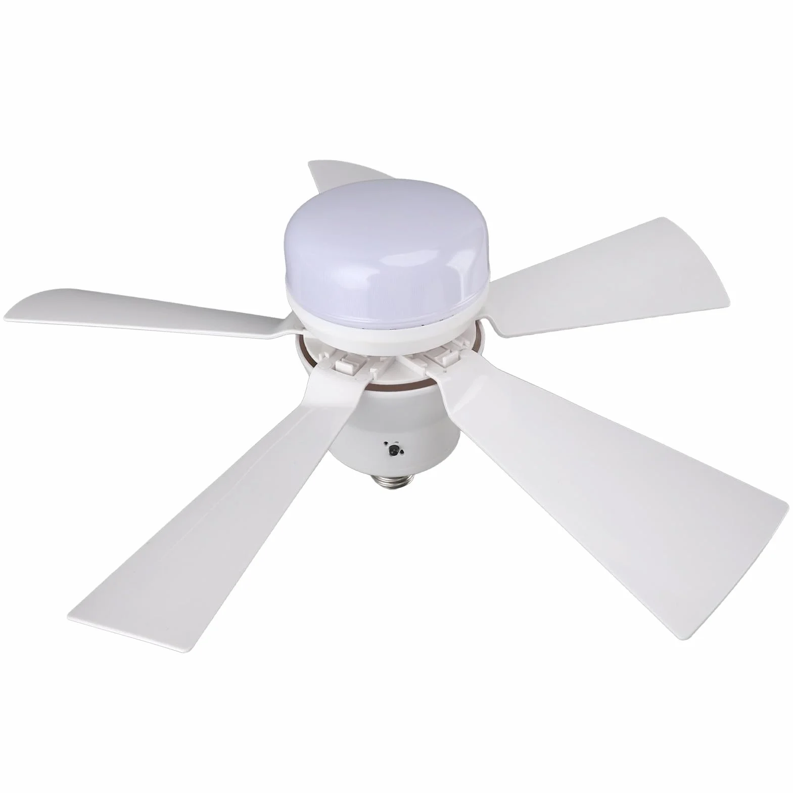 Aramox Światło Wentylatora Sufitowego z Pilotem 3 Temperatura Kolorów 3 Prędkość Wiatru do Sypialni Kuchnia (WHITE)