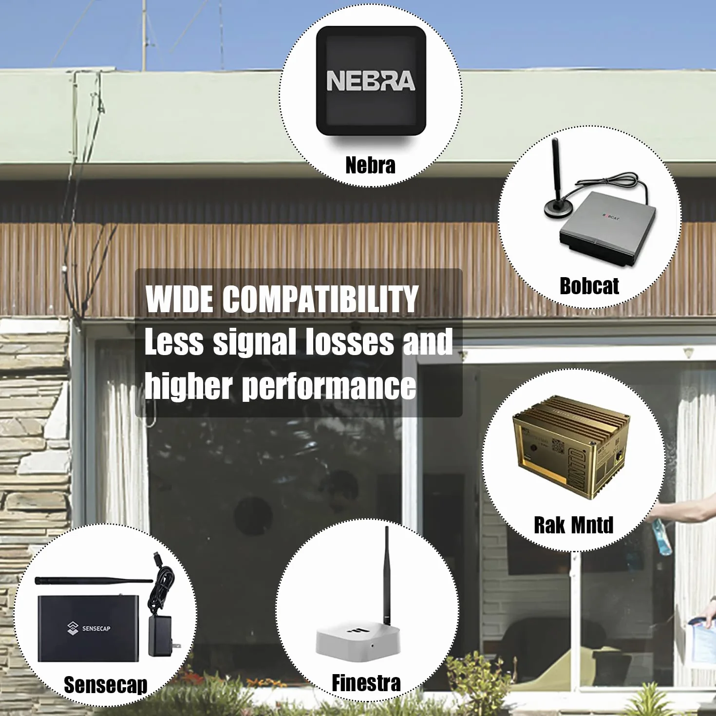LoRa RP-SMA Płaski Kabel Męski na Żeński do Portów i Okien, Koncentryczny Adapter do Anteny WLAN, Anteny Górniczej Helium