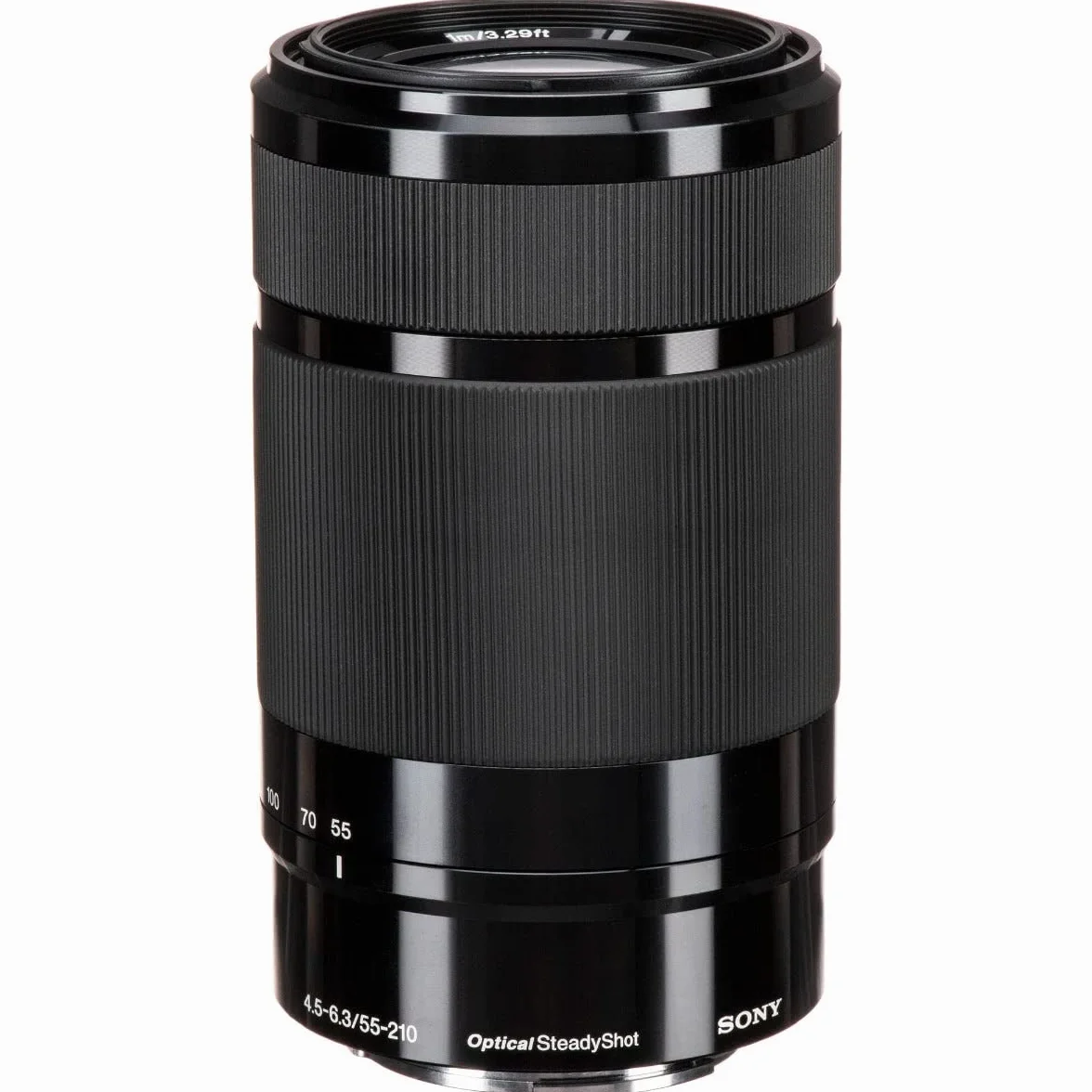 Sony 55–210 mm f/4.5–6.3 OSS obiektyw teleobiektyw APS-C E-Mount – stabilizacja OSS, fotografia sportowa, przyroda i podróże, lekka konstrukcja, idealny dla fotografii z dużej odległości