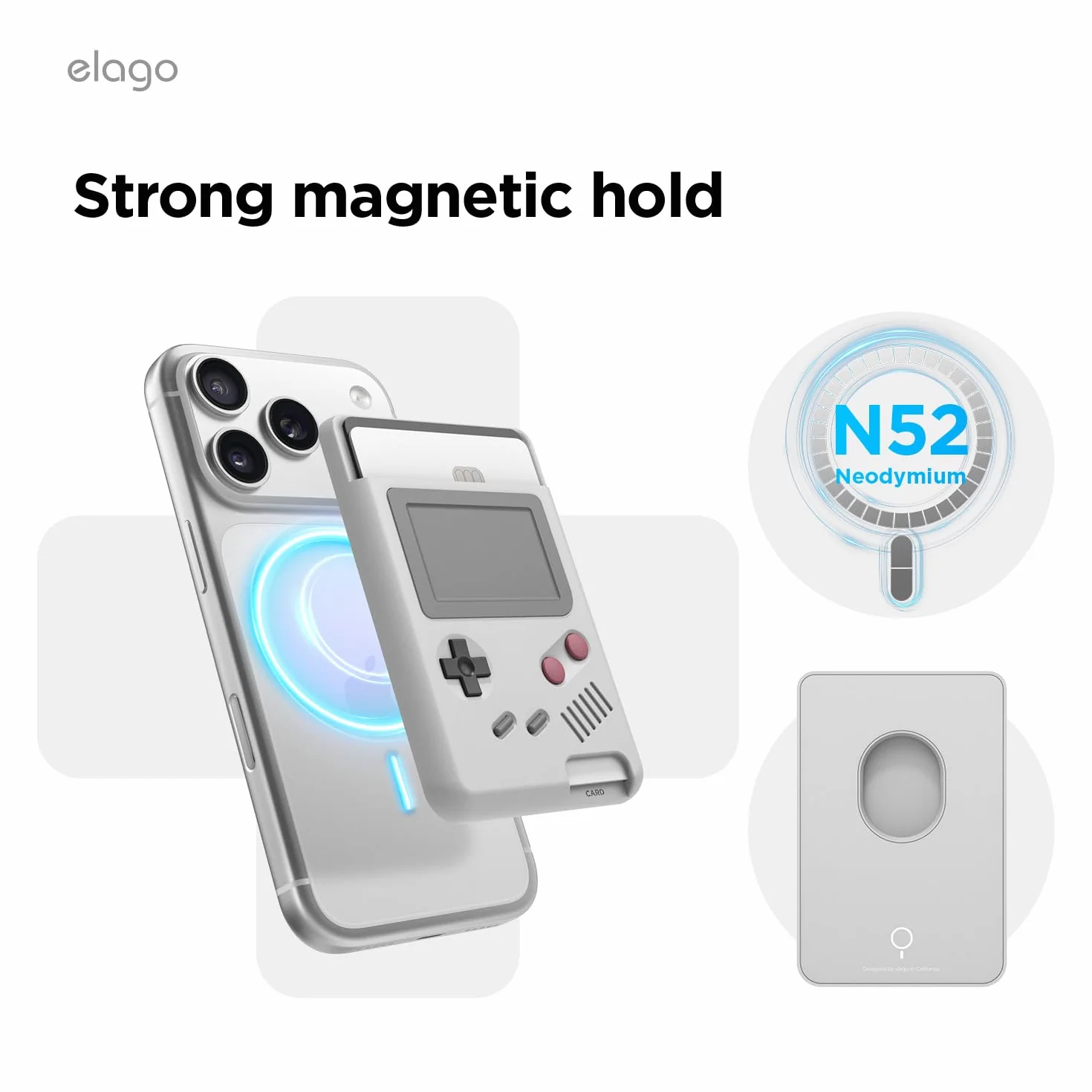 Elago W5 Magnetyczny portfel na karty MagSafe kompatybilny z iPhone