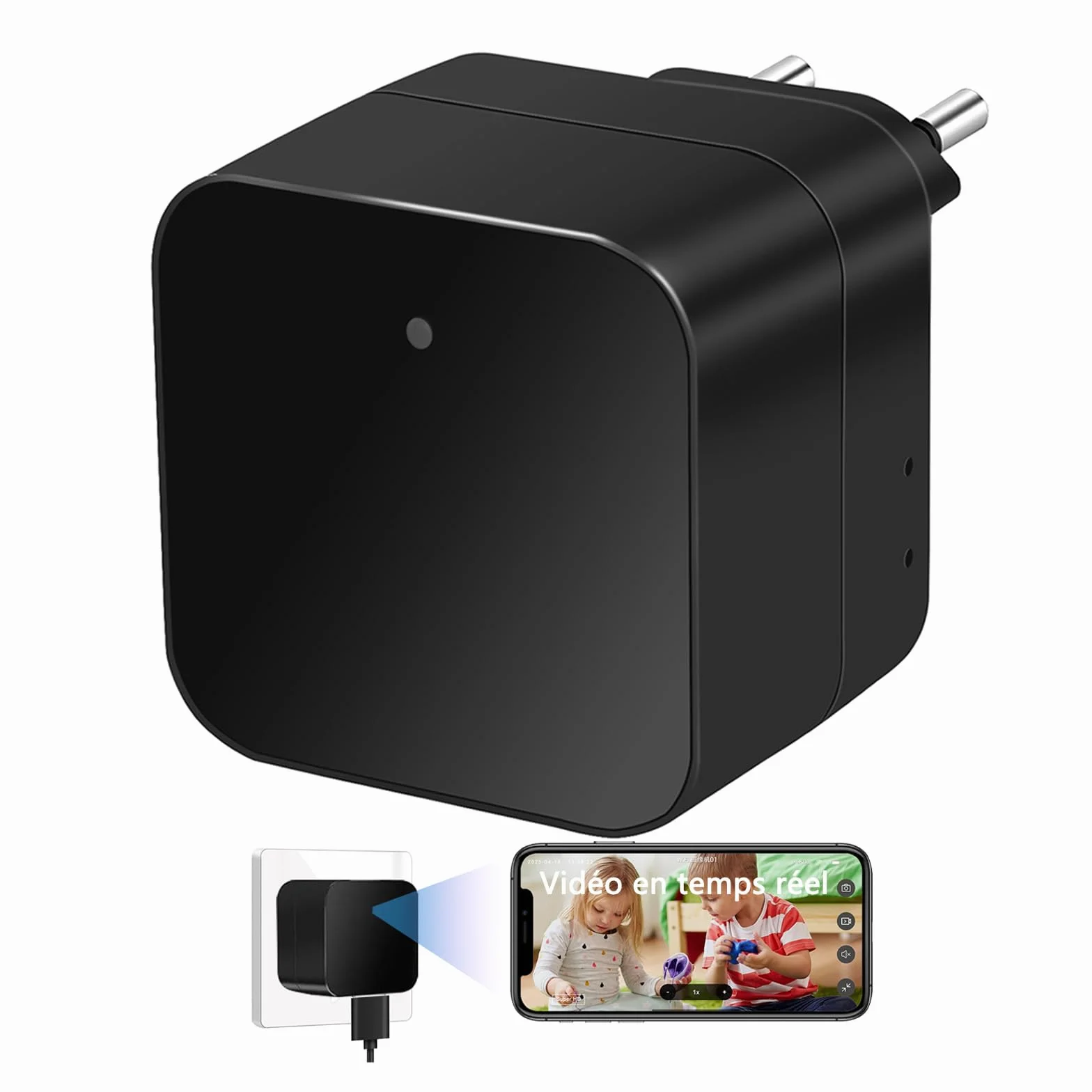 Mini ukryta kamera szpiegowska 5G/2,4G HD 1080P z wykrywaniem ruchu i przechowywaniem w chmurze