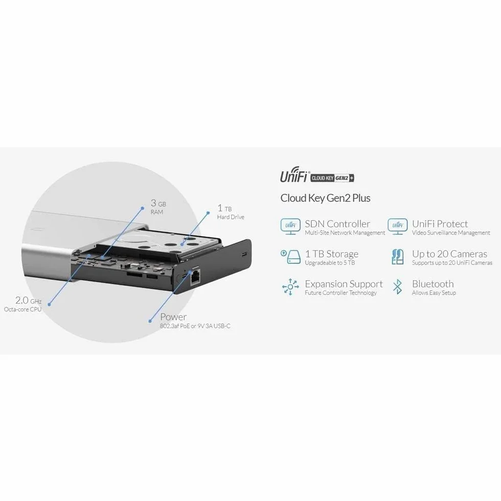 Ubiquiti UCK-G2-PLUS kontroler sieciowy