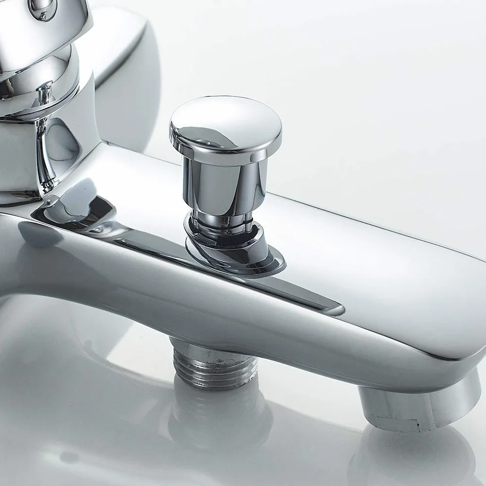 Ibergrif M13025-Nimes, zestaw kranu do wanny, łazienkę-prysznic Monomando do montażu ściennego, Chrome