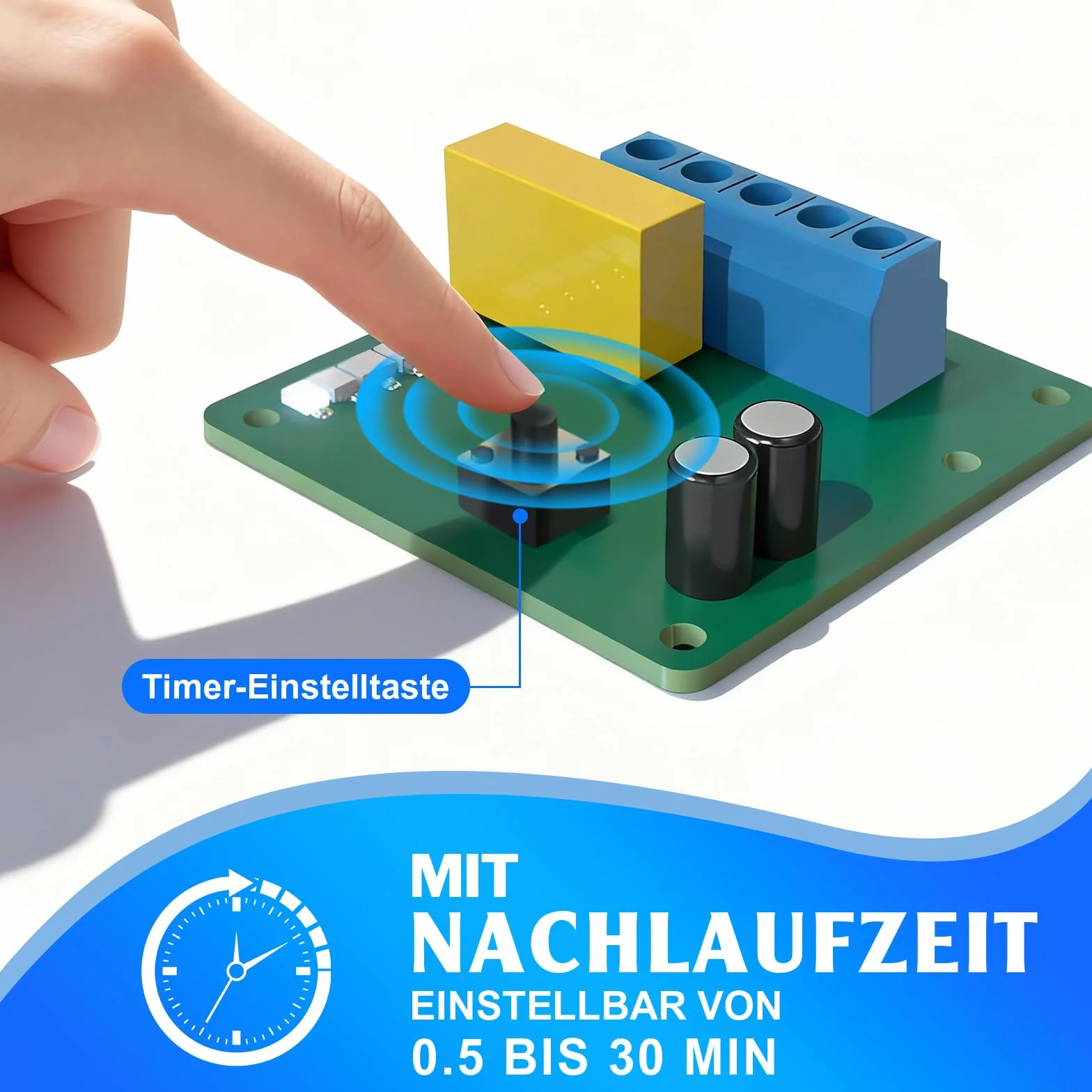 Wentylator łazienkowy 100 mm z wybiegiem, ≤ 34 dB, cichy i wydajny wentylator wyciągowy, 12 W, 2400 obr./m, IPX4, wentylator ścienny z zaworem zwrotnym, łatwy montaż na oknie, suficie, w łazience