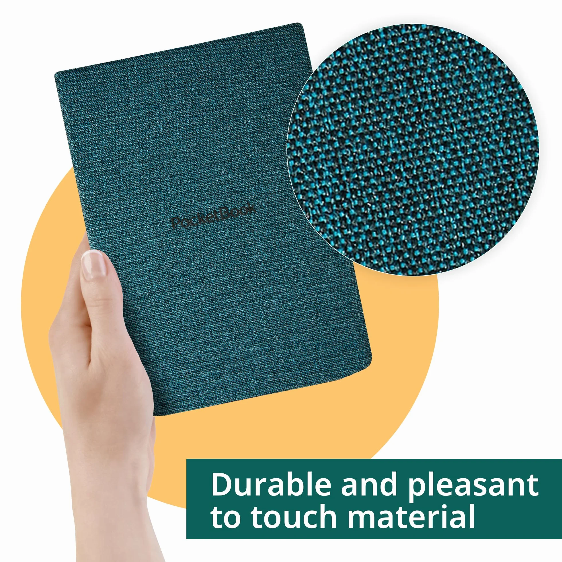 Pocketbook Hoes - Flip Cover Sea Green
