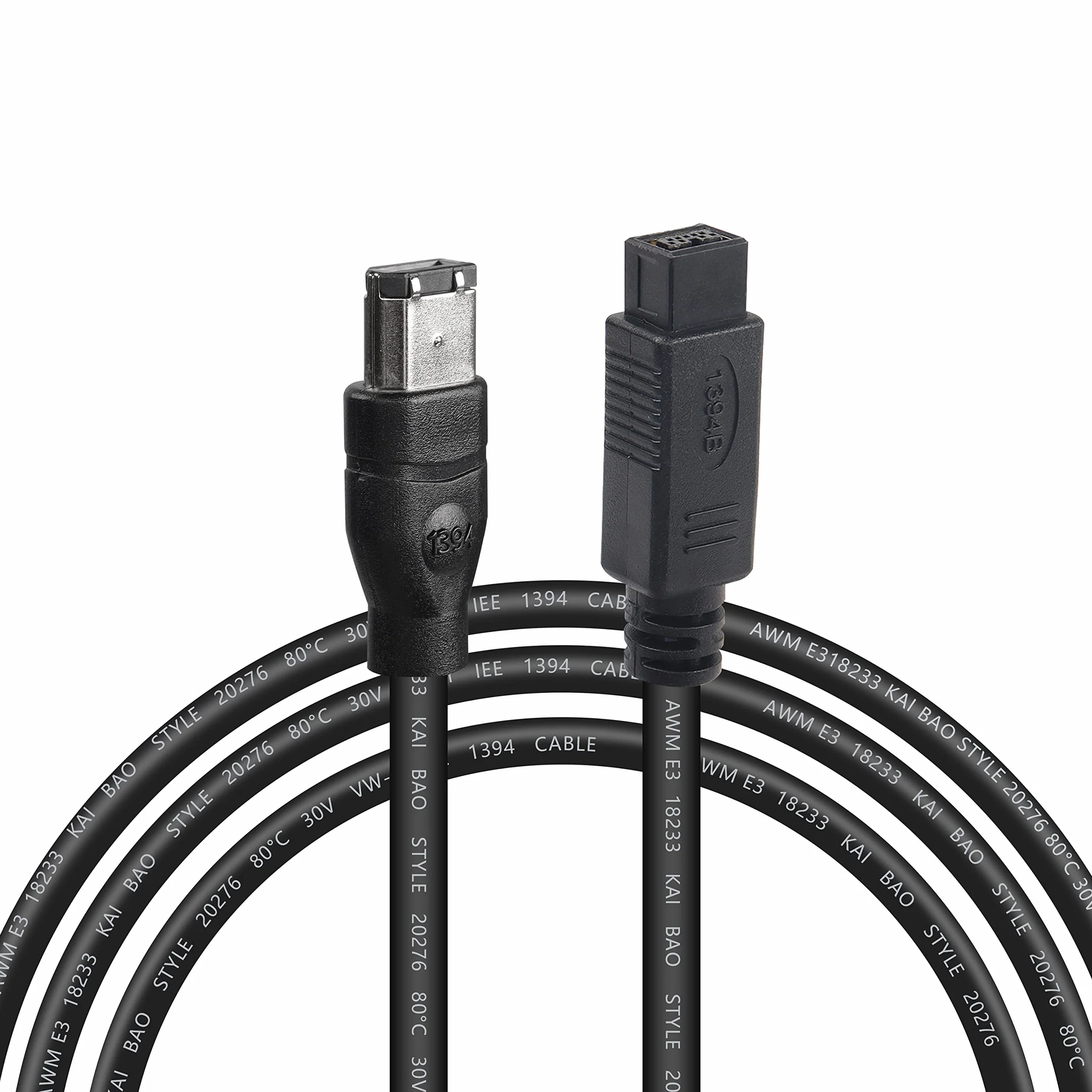 MEIRIYFA FireWire 1394B 9-pin na 6-pin kabel przedłużający IEEE 800/400 1,8 m