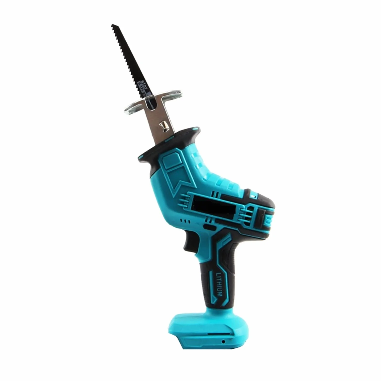 Miniaturowa piła stołowa 3600W 12000SPM Bezszczotkowa akumulatorowa elektryczna piła szablasta Zmienna prędkość Metalowe narzędzie do cięcia drewna(Two Bat Brushless)