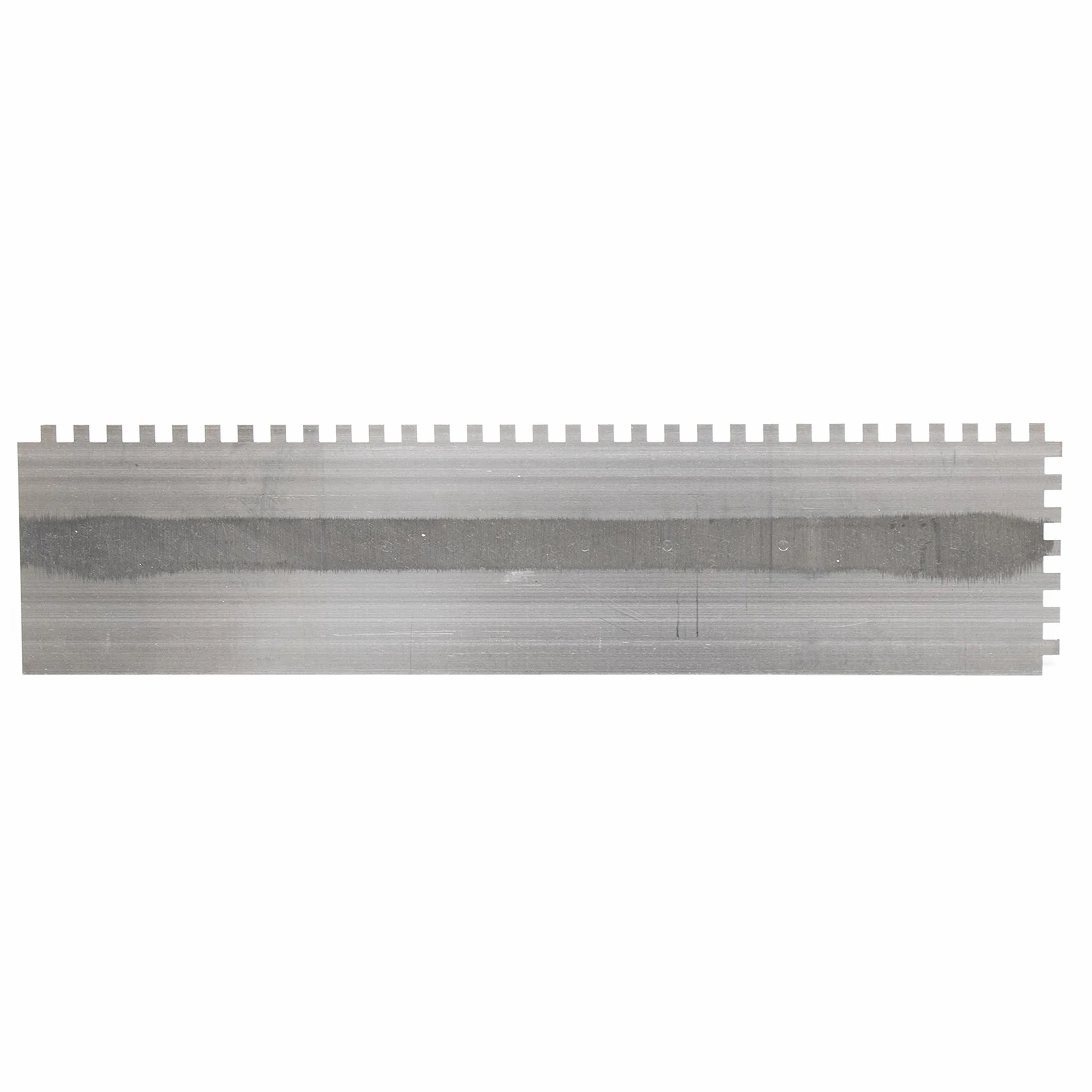 Marshalltown Paca zębata dwustronna, nacięcie: SQ-6x6x6 mm z uchwytem DuraSoft, wykonana ze stali, do glazury, rozmiar: 279x114 mm