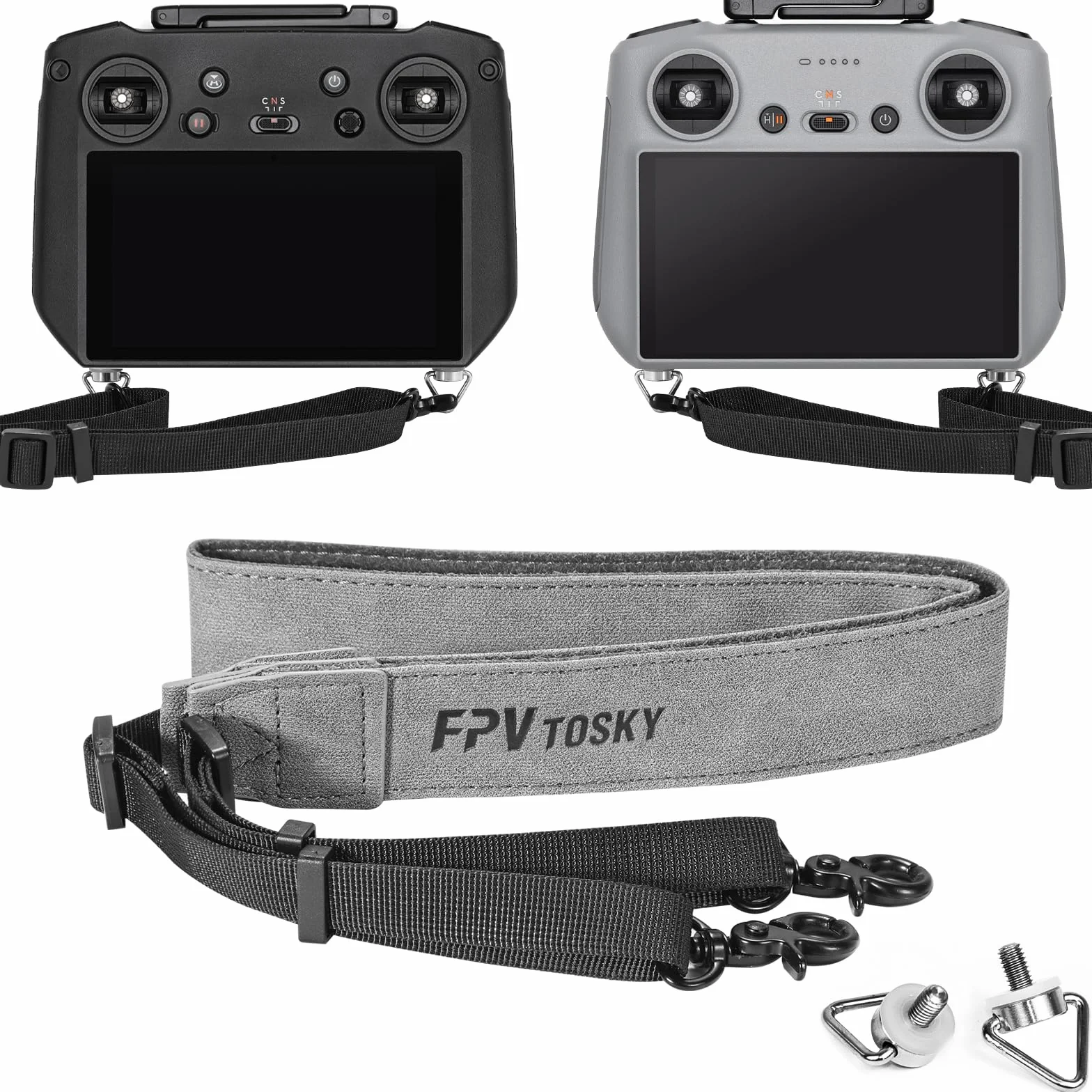 DJI pasek na szyję do kontrolera Mini 4, miękka skóra, kompatybilny z Mini 3, Mavic 3, Air 3S