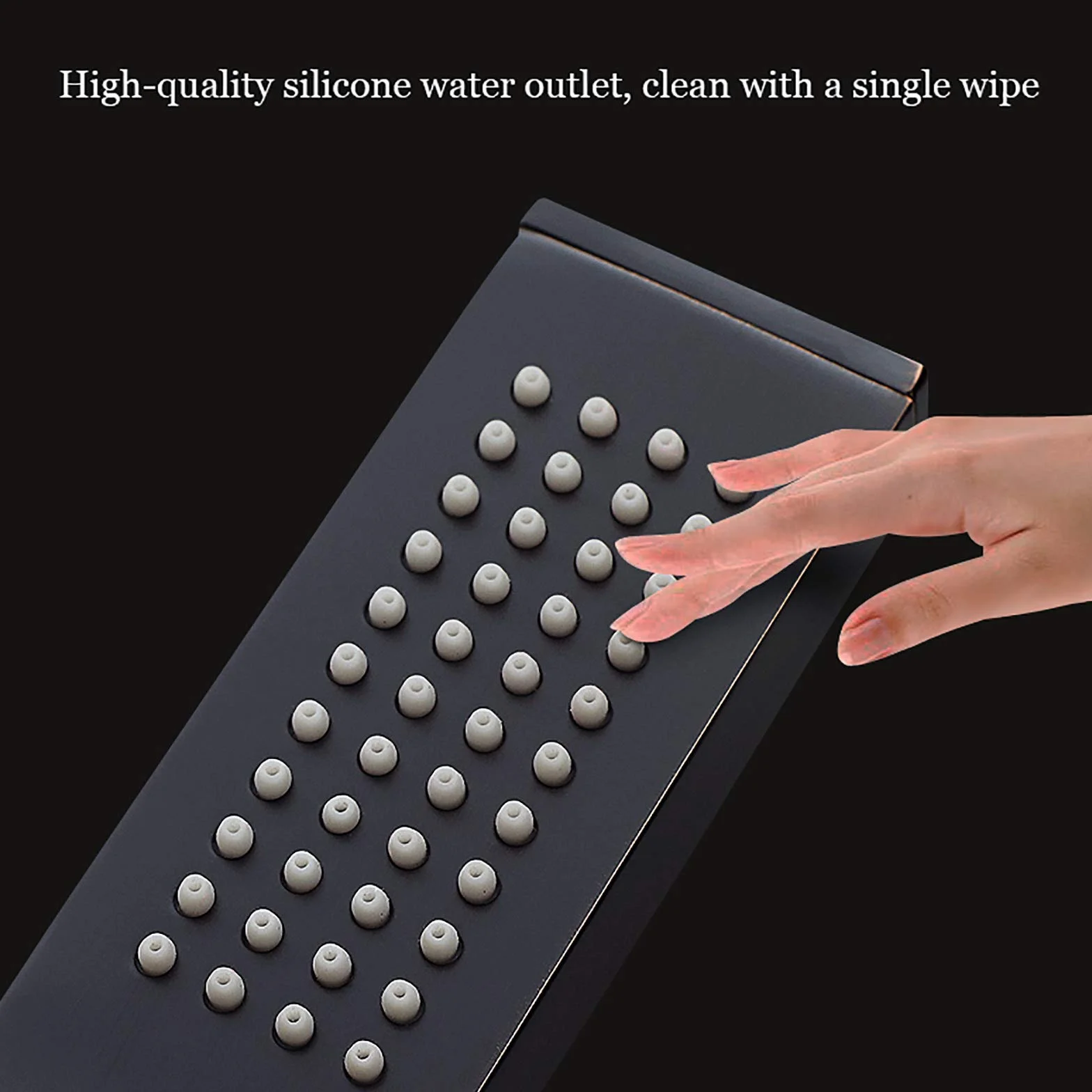 Kran Kuchenny, Bateria wannowa Mosiężna bateria wannowa Pojedynczy uchwyt Podwójna kontrola Bateria wannowa Ścienna bateria wannowa do łazienki z ręcznym prysznicem Wanna Filler Mixer Tap,