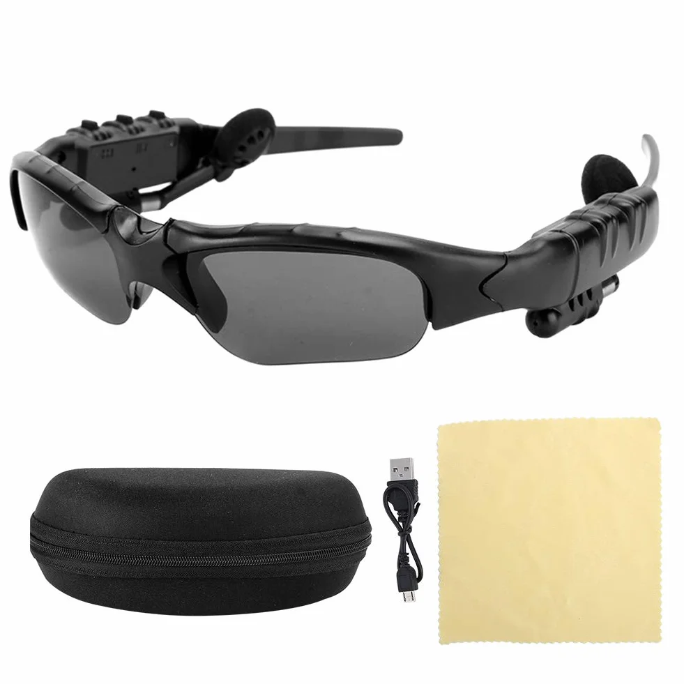 Bezprzewodowe Okulary Przeciwsłoneczne Bluetooth Dźwięk Stereo Spolaryzowane do Jazdy Podróży