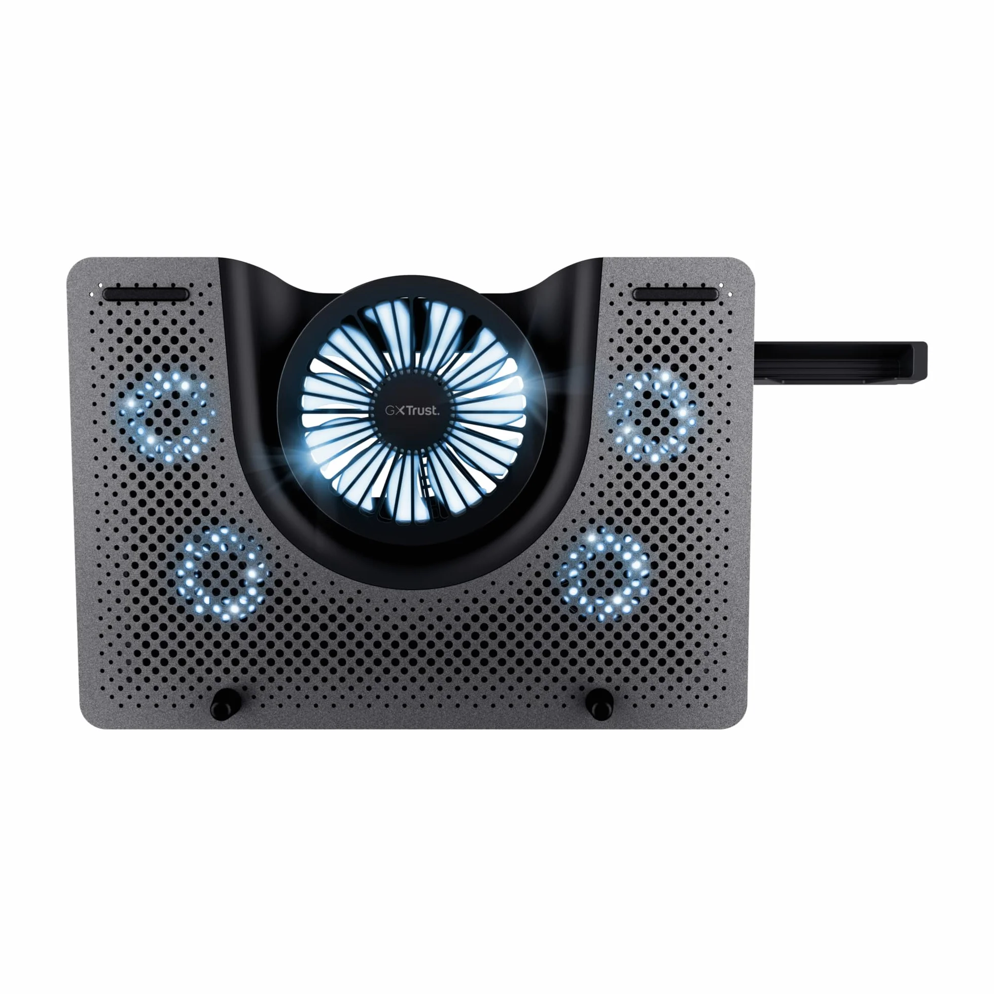 Trust GXT 1125 Quno Cooling Pad podstawka chłodząca 5 wentylatorów LED do laptopów 17,3 cala