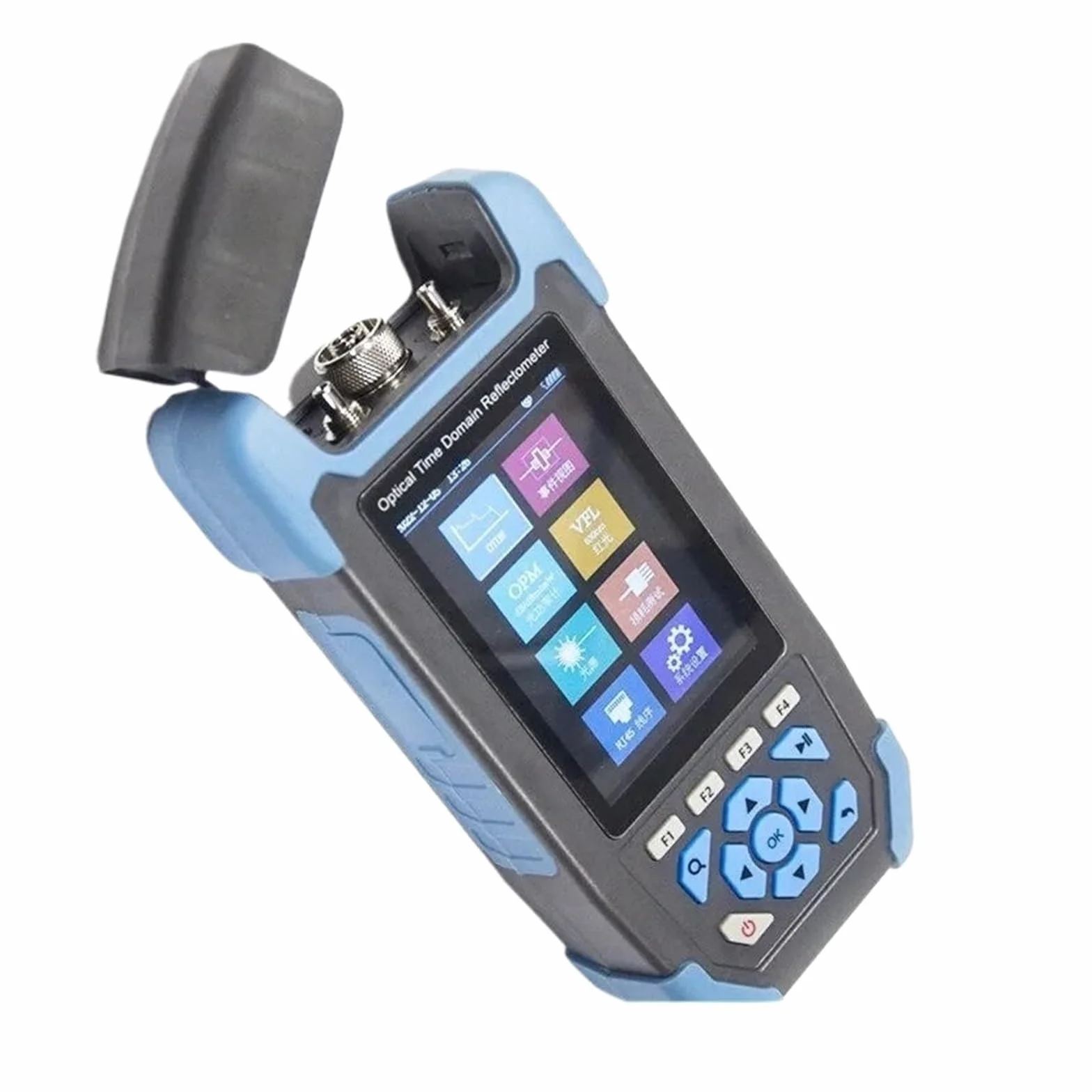 Reflektometr Światłowodowy Mini OTDR 1310/1550nm 22/24dB Dla 60km 9 In1Fiber Cable Tester Ethernet Profesjonalne narzędzie dla elektryków(APC)