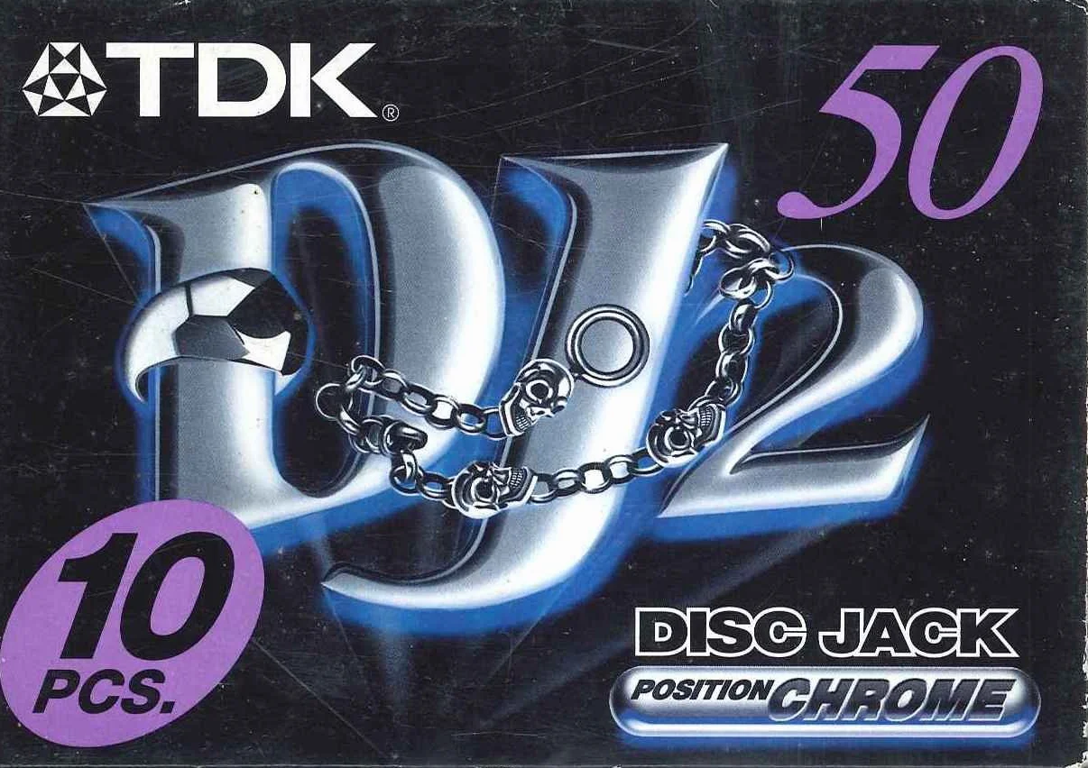TDK DJ2 kaseta audio 50 minut position chrom (10 sztuk)