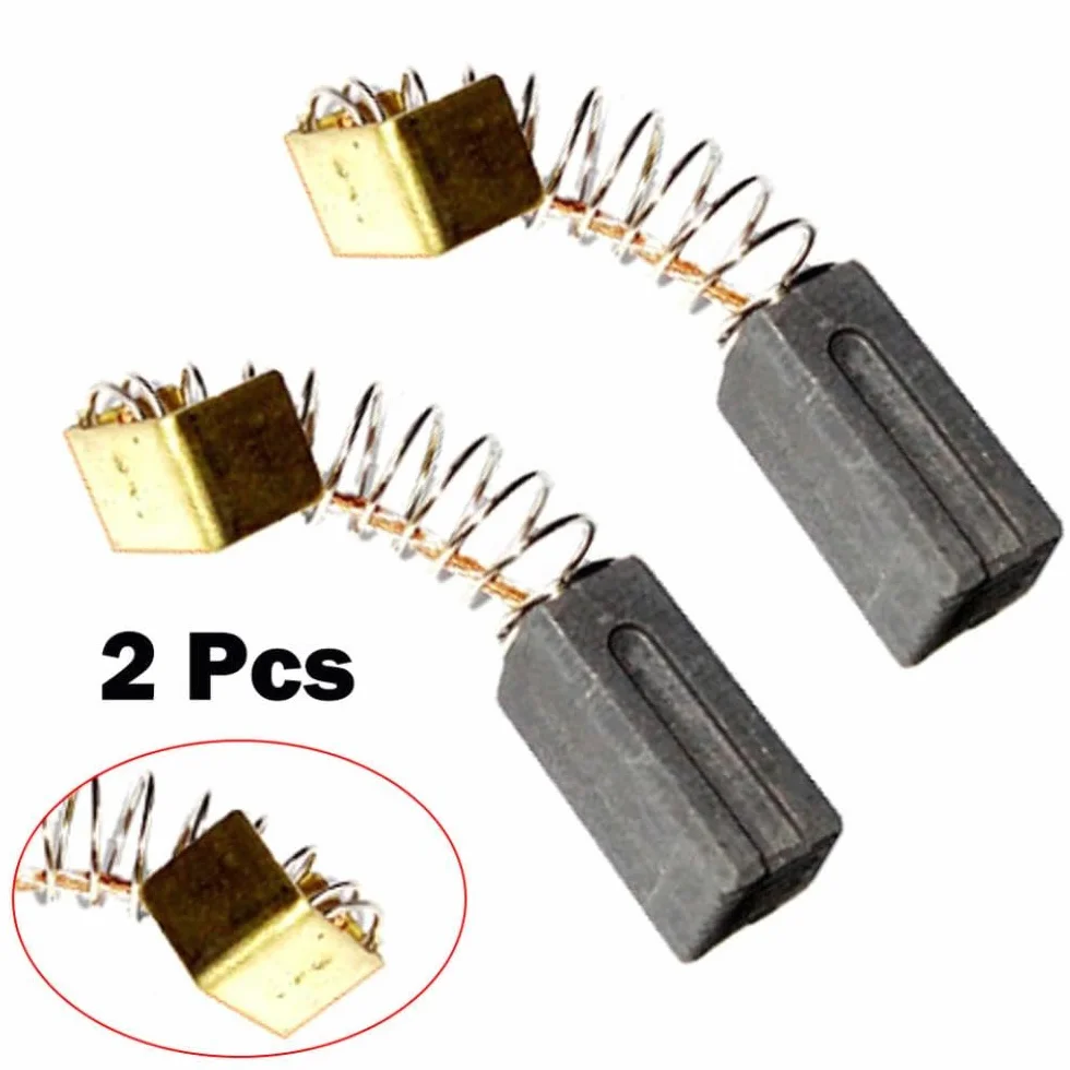 Szczotki węglowe 6 x 10 x 14 mm do wymiany silnika, kompatybilne z elektronarzędzi PBH 1500 A1 i podobnymi modelami, akcesoria do szlifowania węgla, silnika, węgla, akcesoria