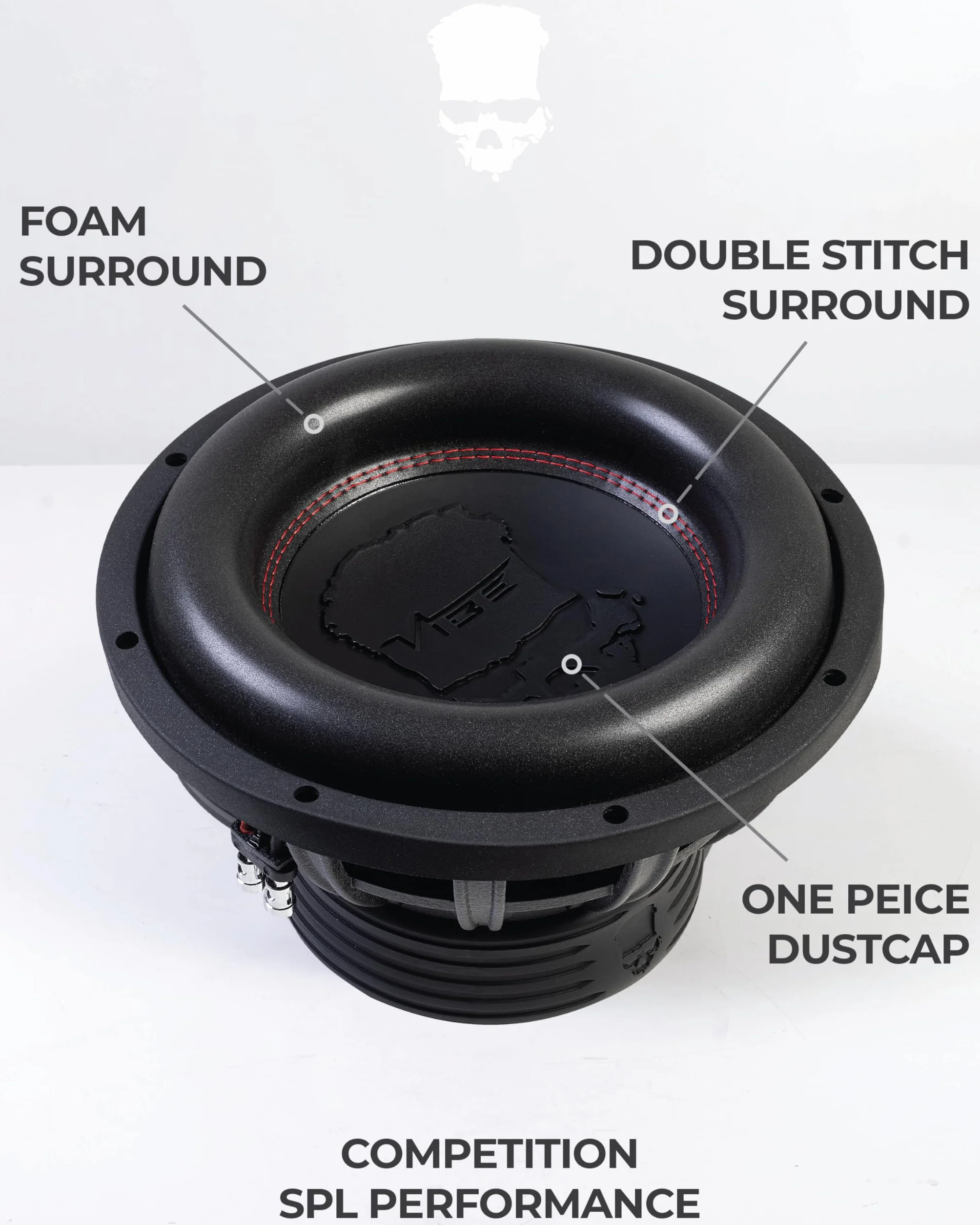 VIBE BD12SPL Subwoofer 30.5 cm 1500 W RMS SPL podwójny 4 om