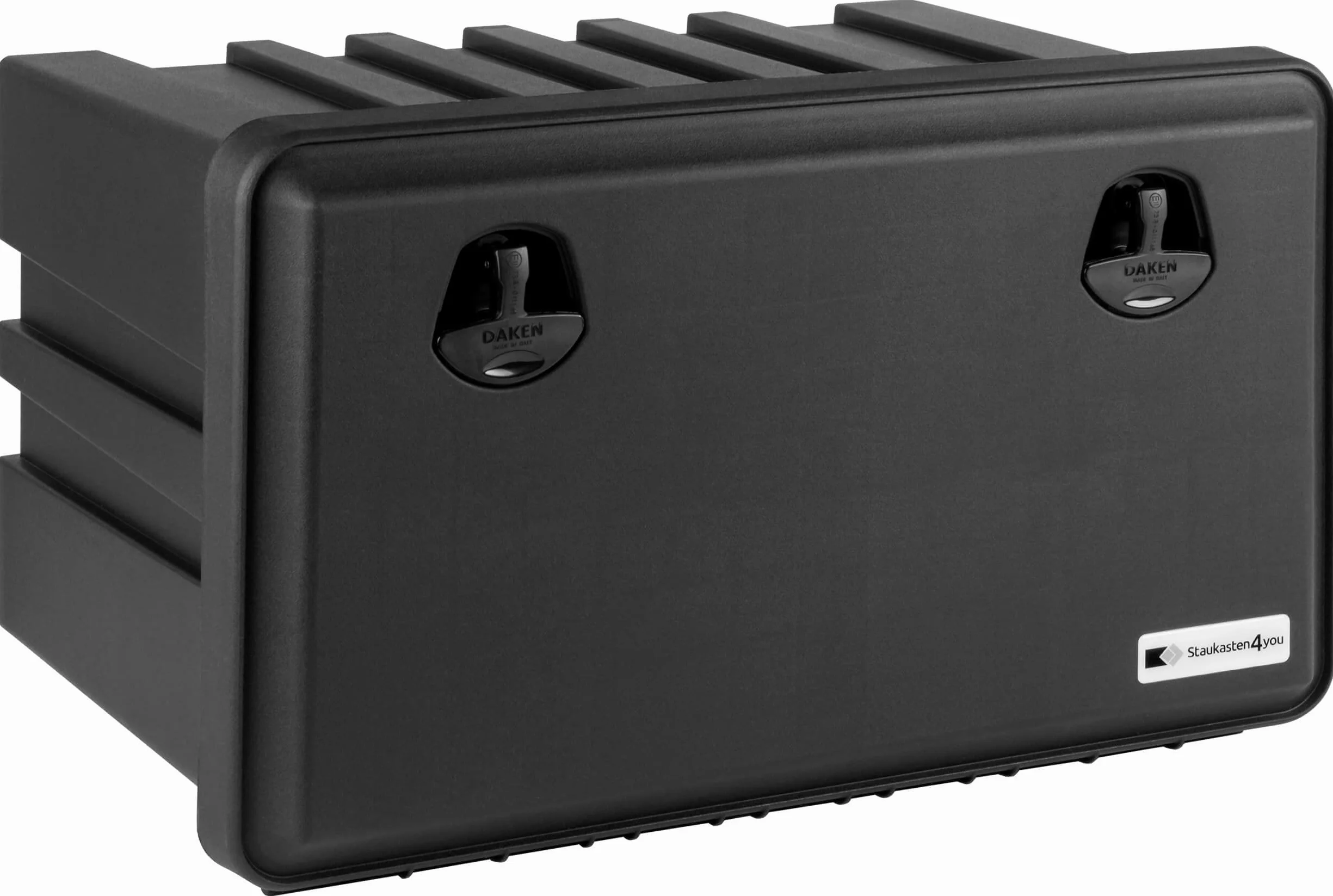 Skrzynka magazynowa do ciężarówek z tworzywa sztucznego 826 x 500 x 470 mm, 127 l, skrzynka narzędziowa, skrzynka magazynowa, 127 l, skrzynka podwoziowa do pojazdów użytkowych, przyczepa, skrzynka